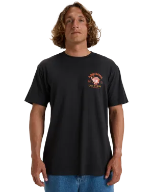 Lunch Break T-Shirt in Washed Black