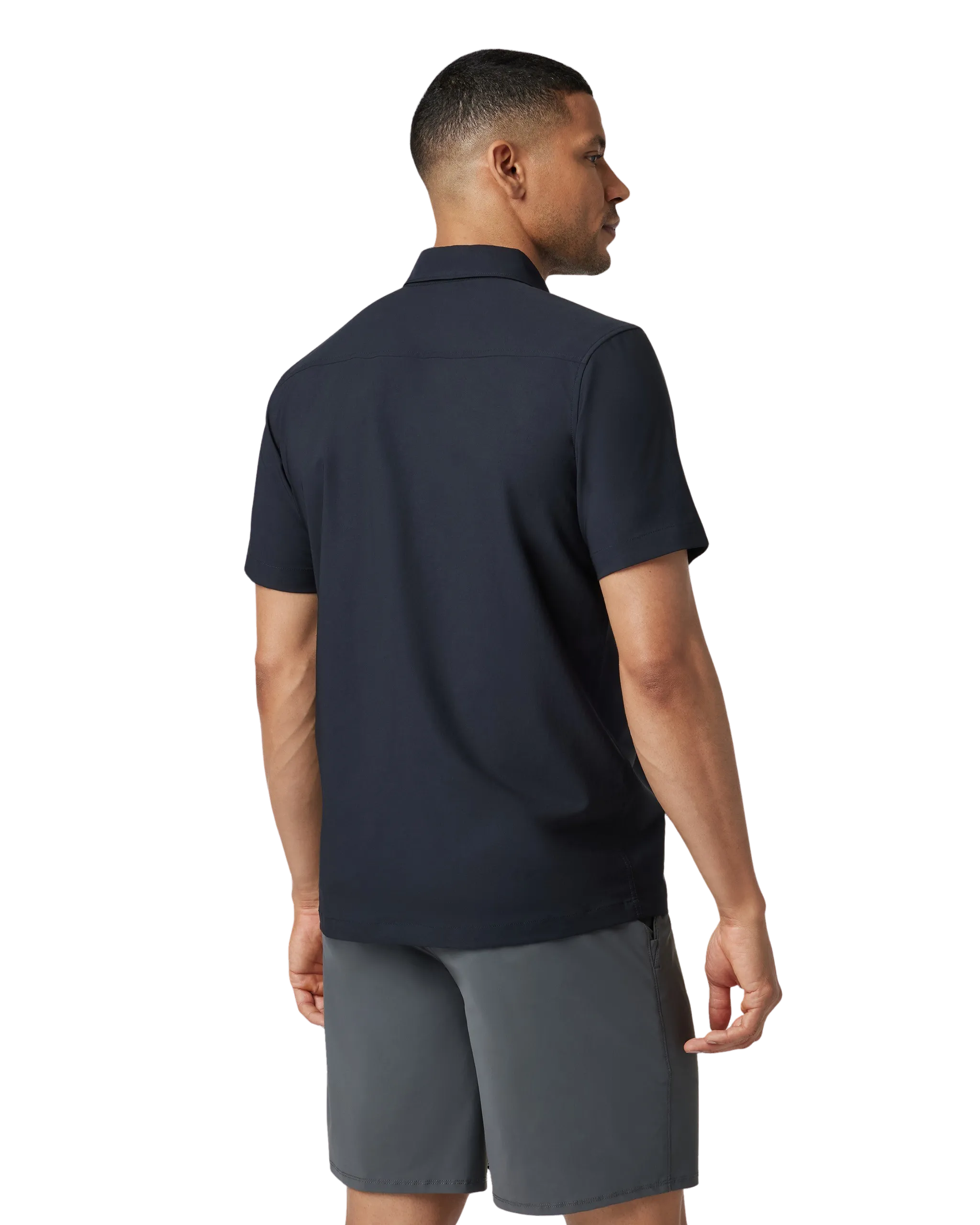 Manhattan Polo Shirt in Black