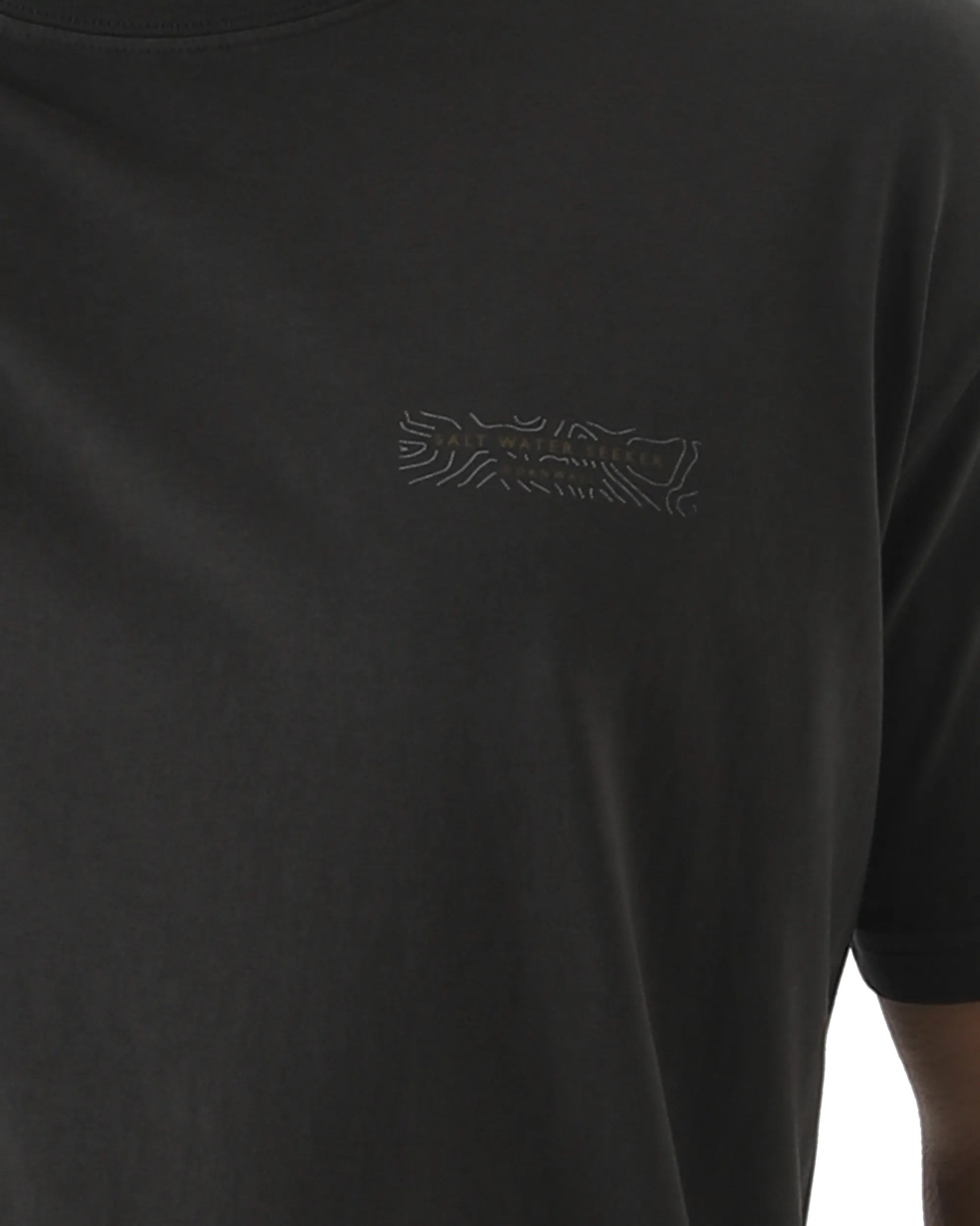Map 3.0 T-Shirt in Faded Black