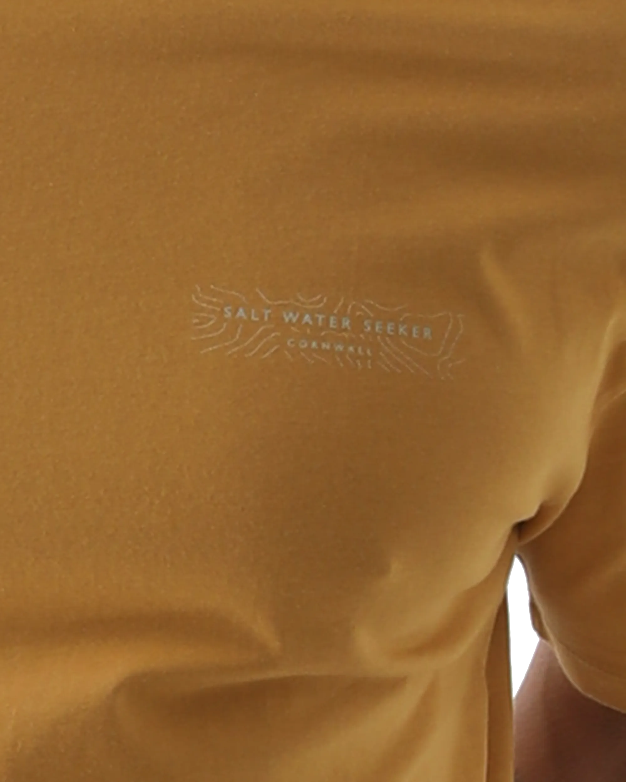 Map 3.0 T-Shirt in Faded Mustard