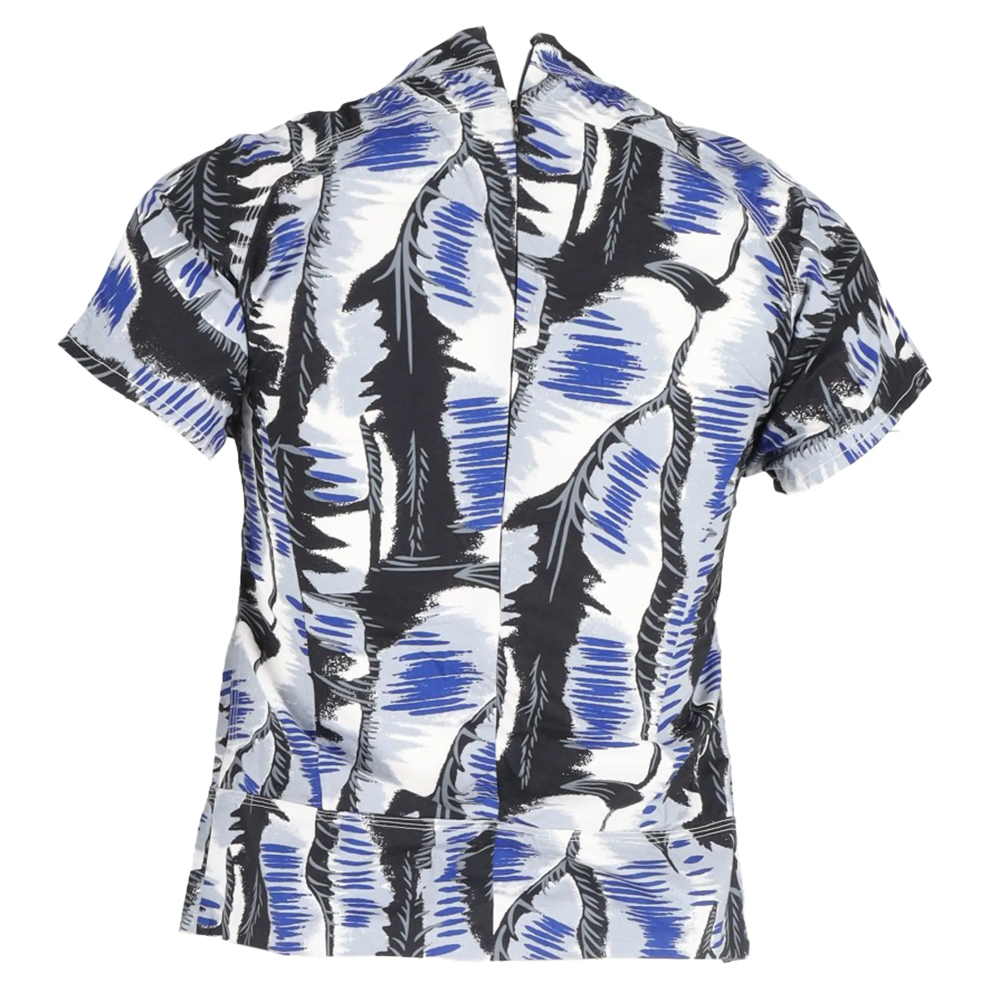 Marni Printed Crewneck T-Shirt in Multicolor Cotton