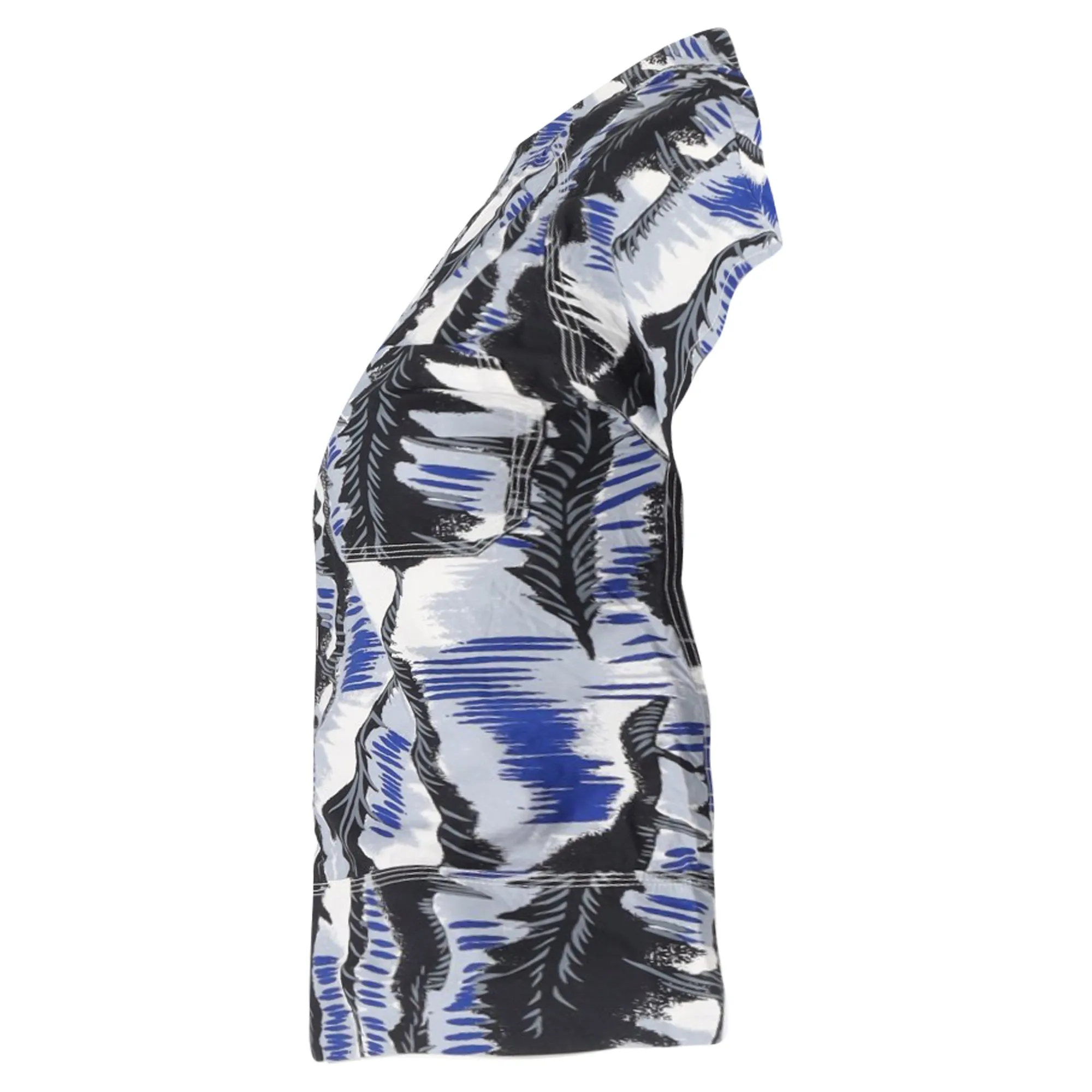 Marni Printed Crewneck T-Shirt in Multicolor Cotton