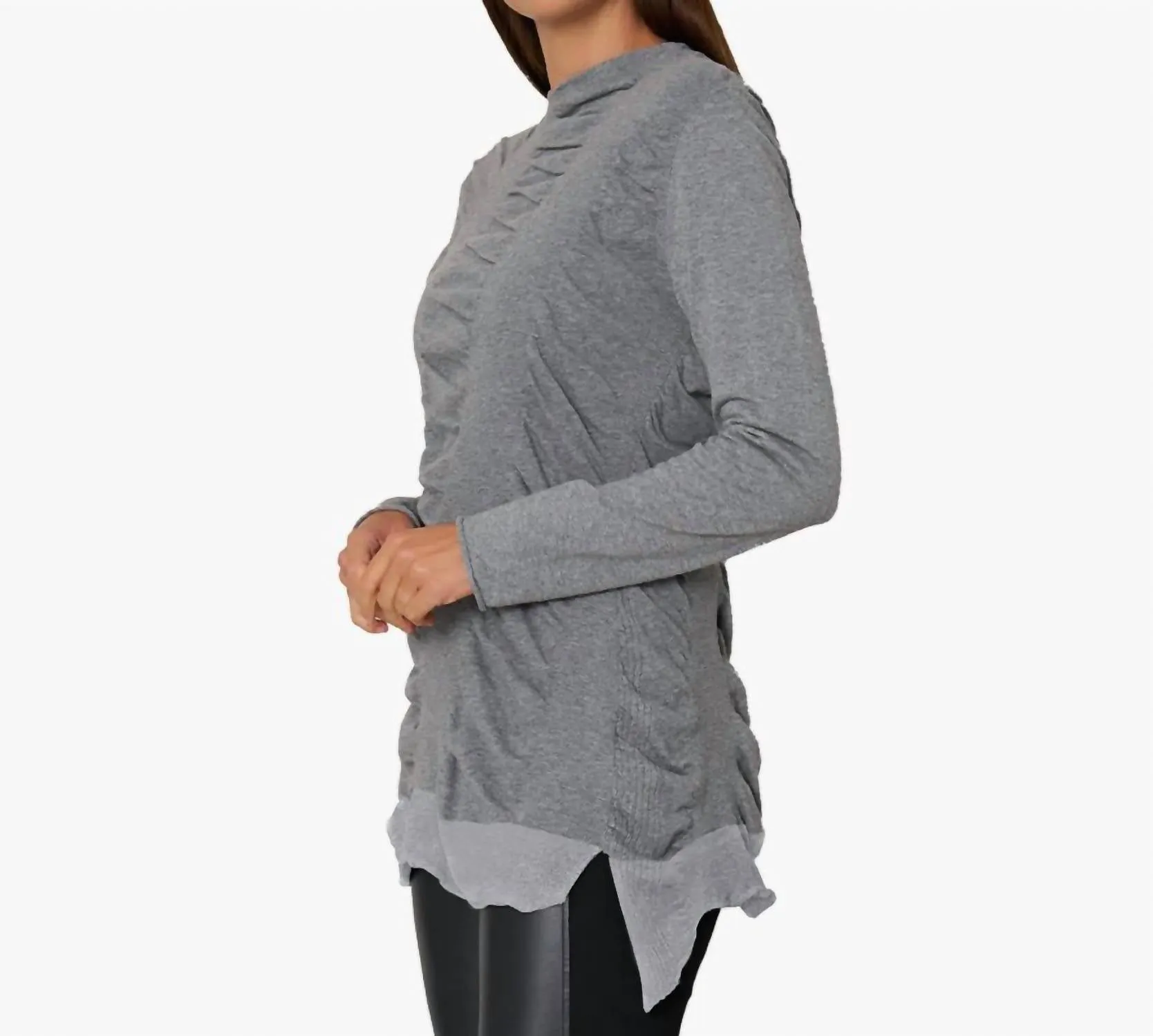 Masterpiece Sweater In Dark Gray
