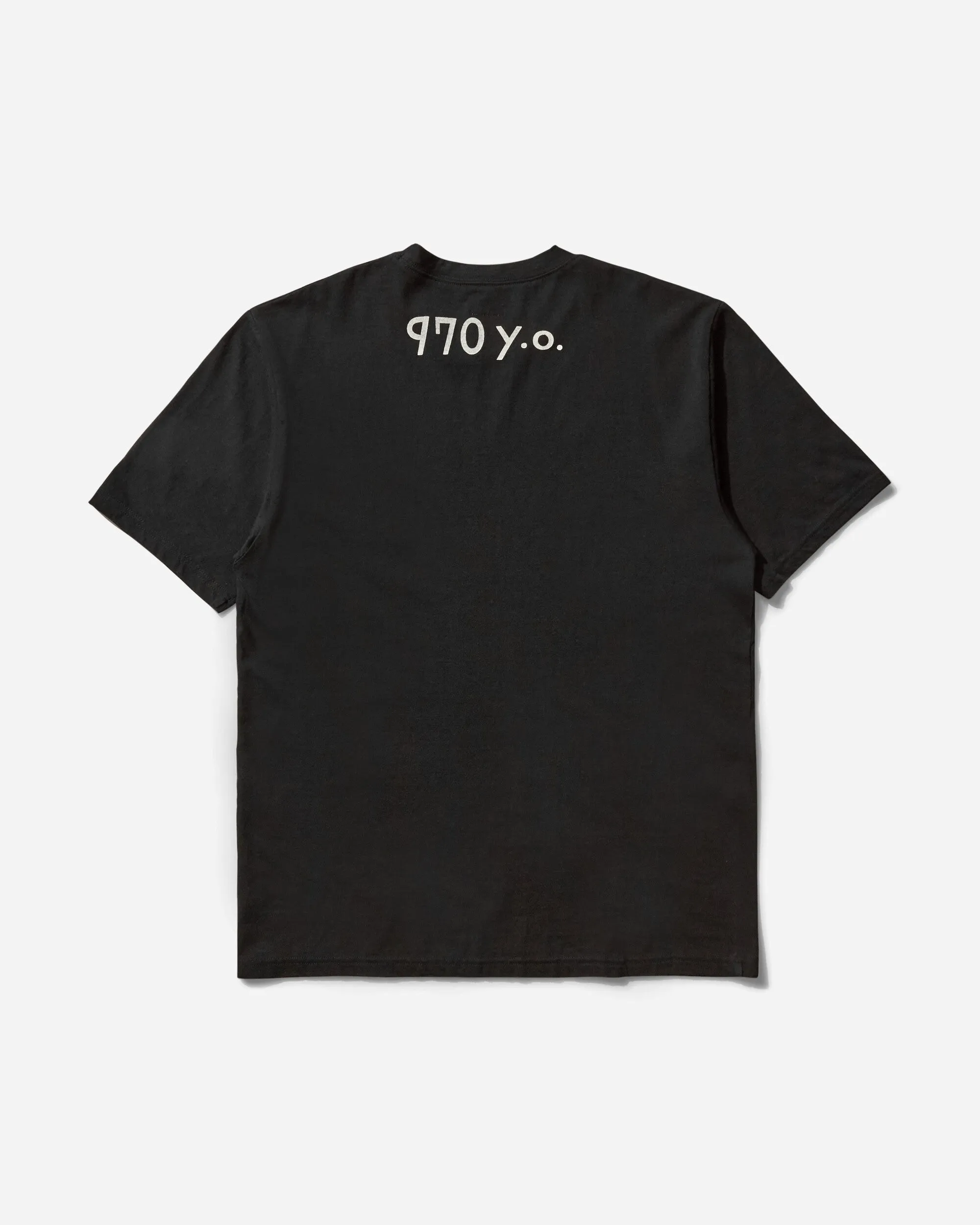 Men's 20/-Jersey Rookie T-Shirt (Rainbowy Trunk) Black