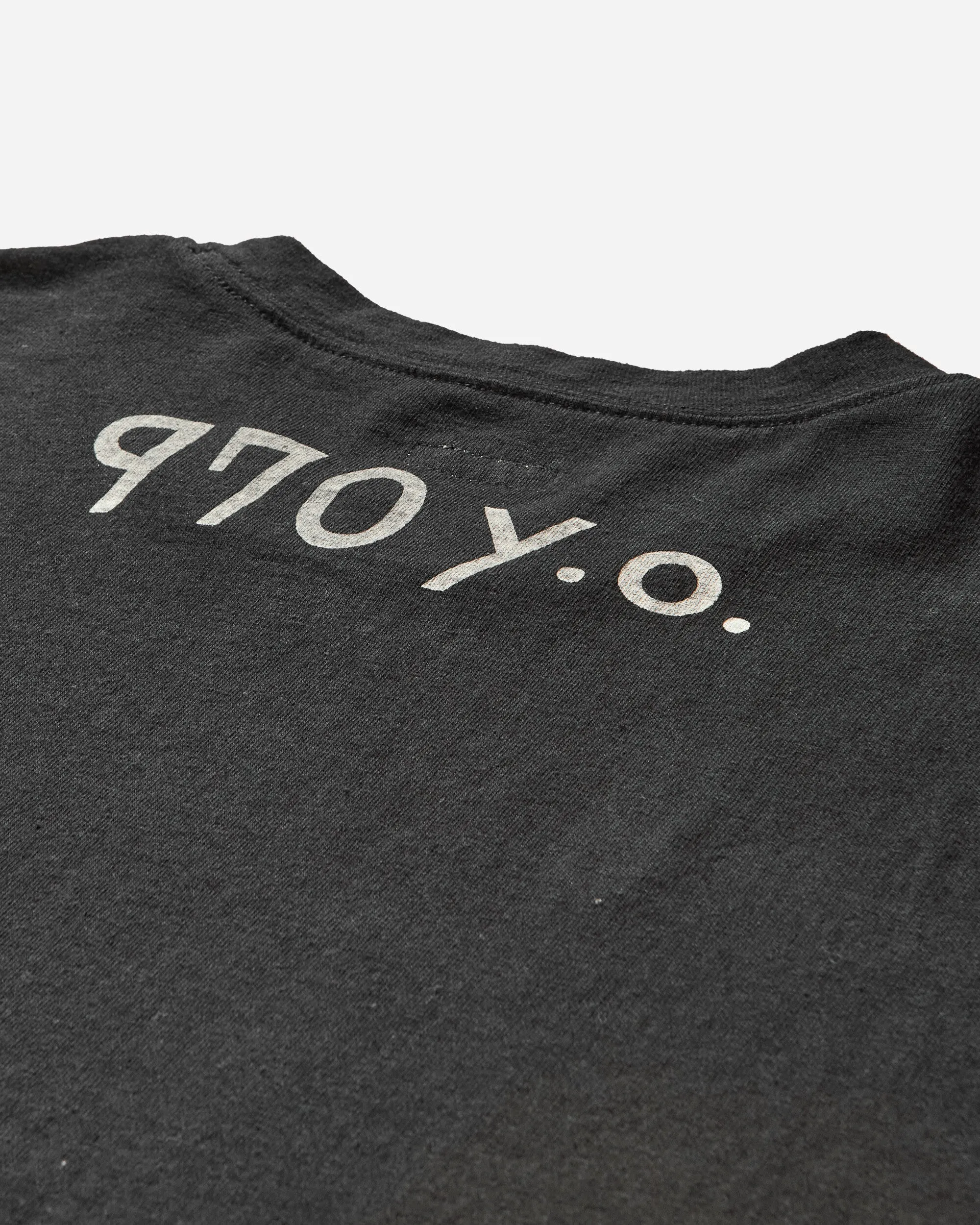 Men's 20/-Jersey Rookie T-Shirt (Rainbowy Trunk) Black