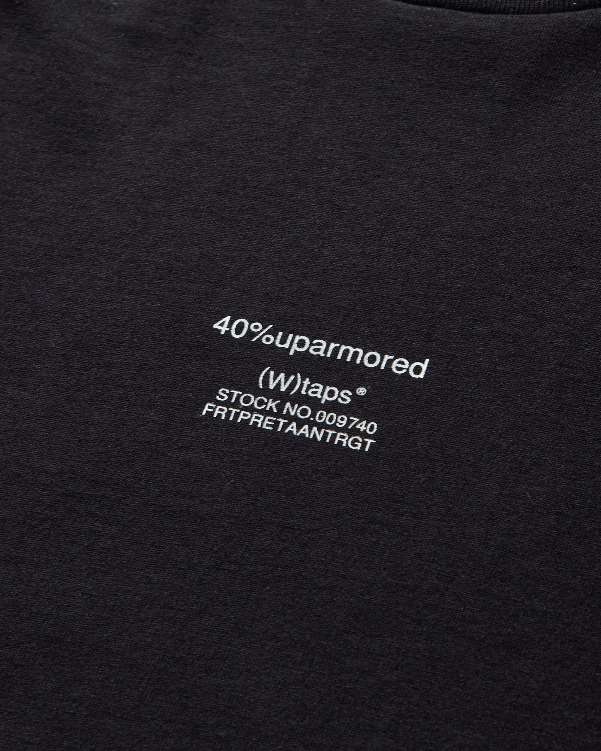 Men's 40PCT Uparmored Longsleeve T-Shirt Black