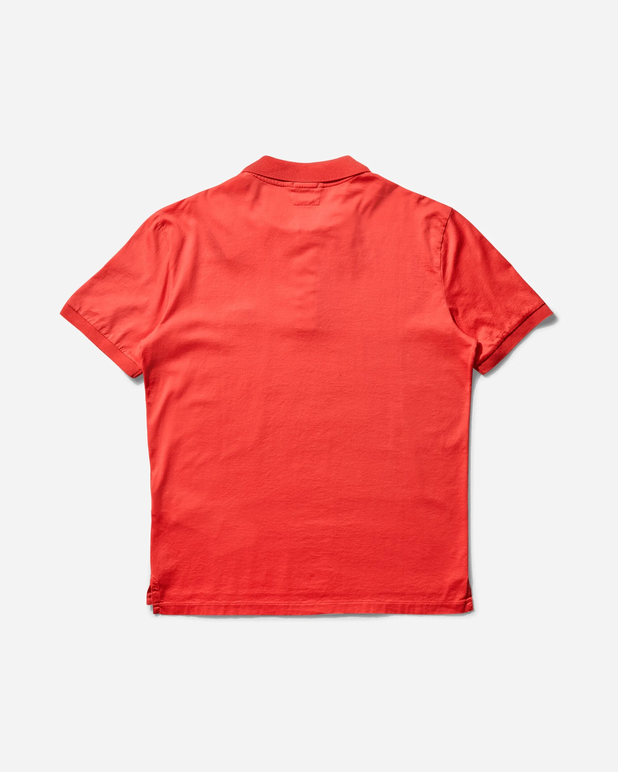 Men's 70/2 Mercerized Jersey Polo Shirt Poinciana