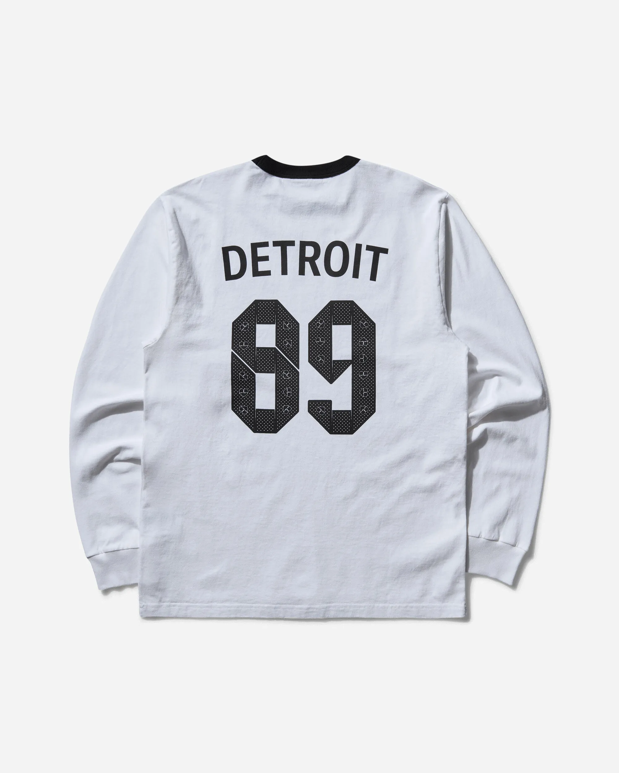 Men's 89 Ringer Longsleeve T-Shirt White