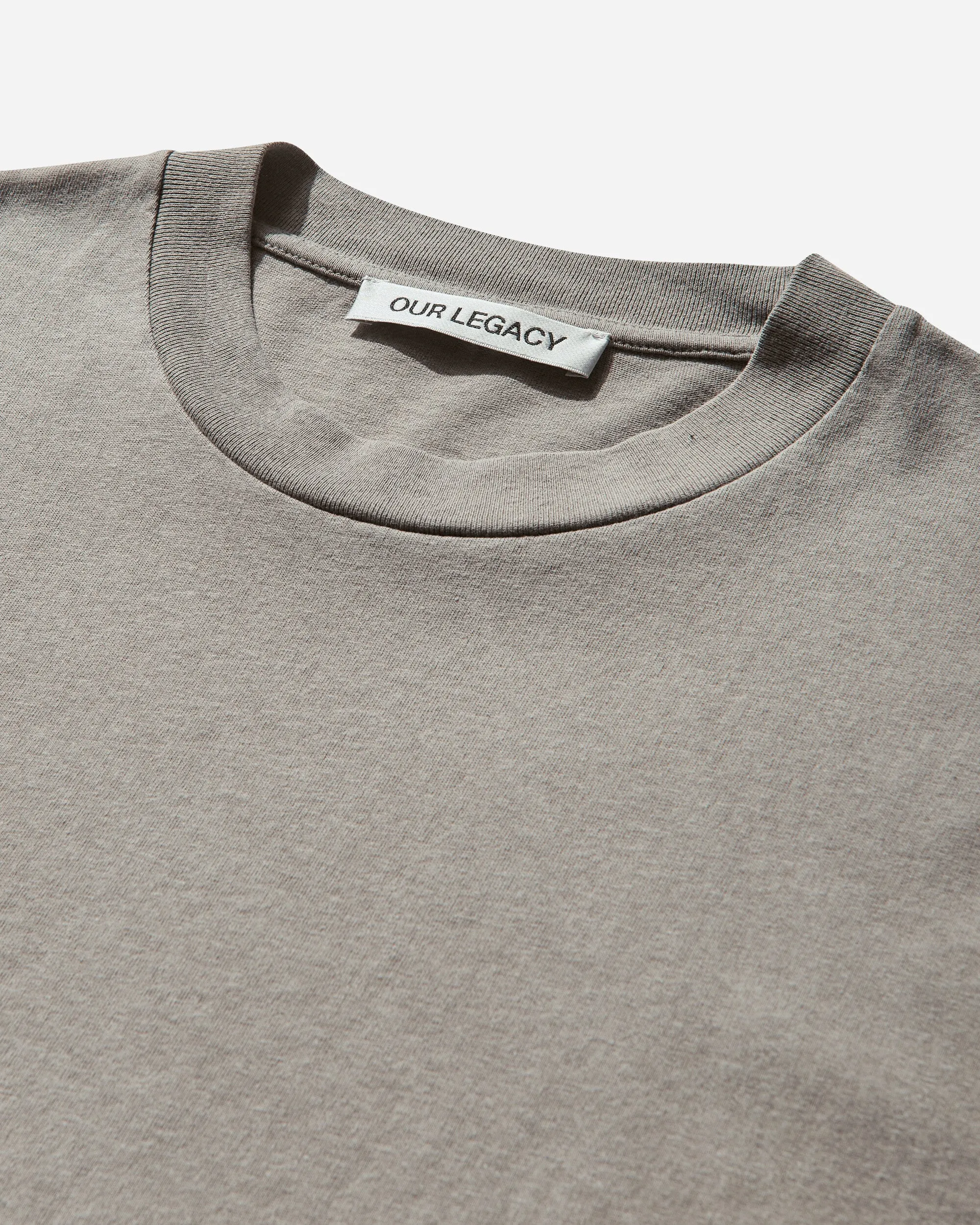 Men's Box T-Shirt Worn Grey