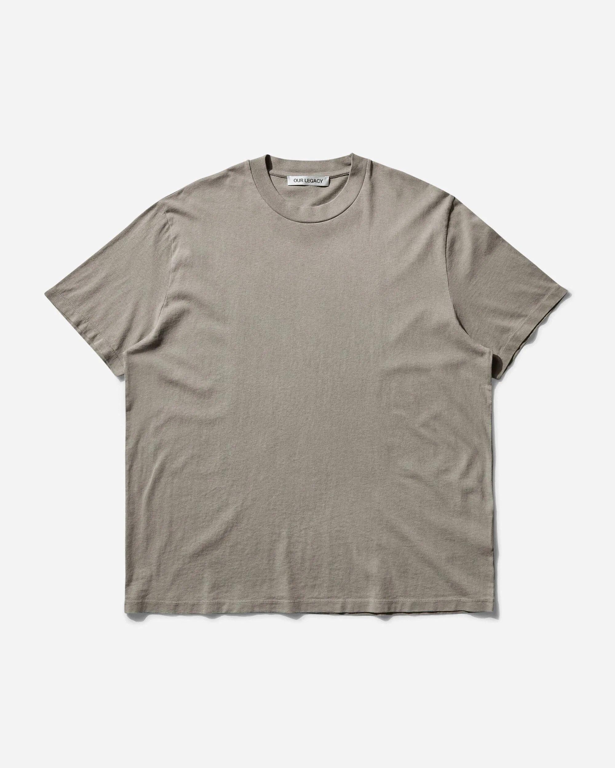 Men's Box T-Shirt Worn Grey