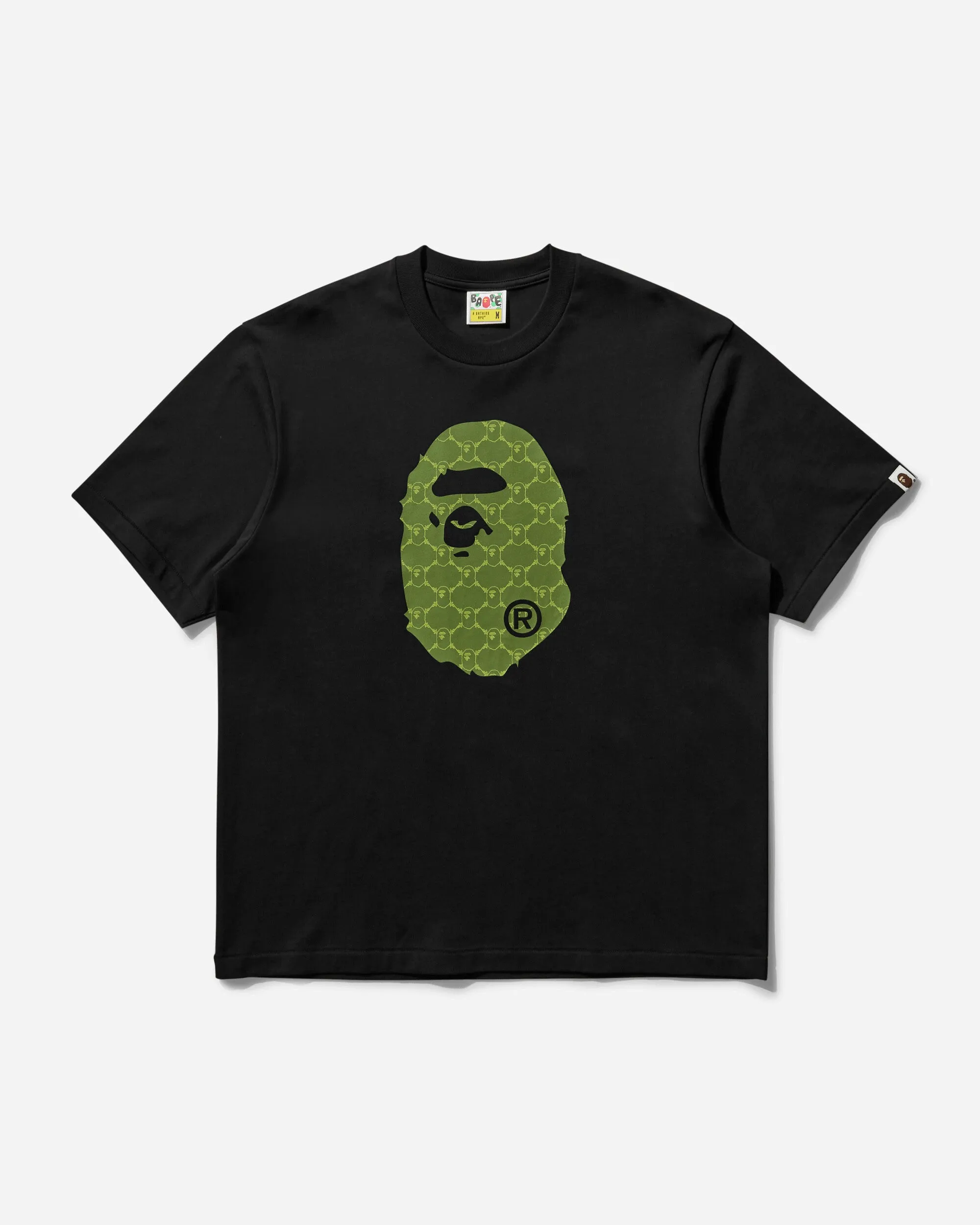 Men's College Monogram Ape Head T-Shirt Black