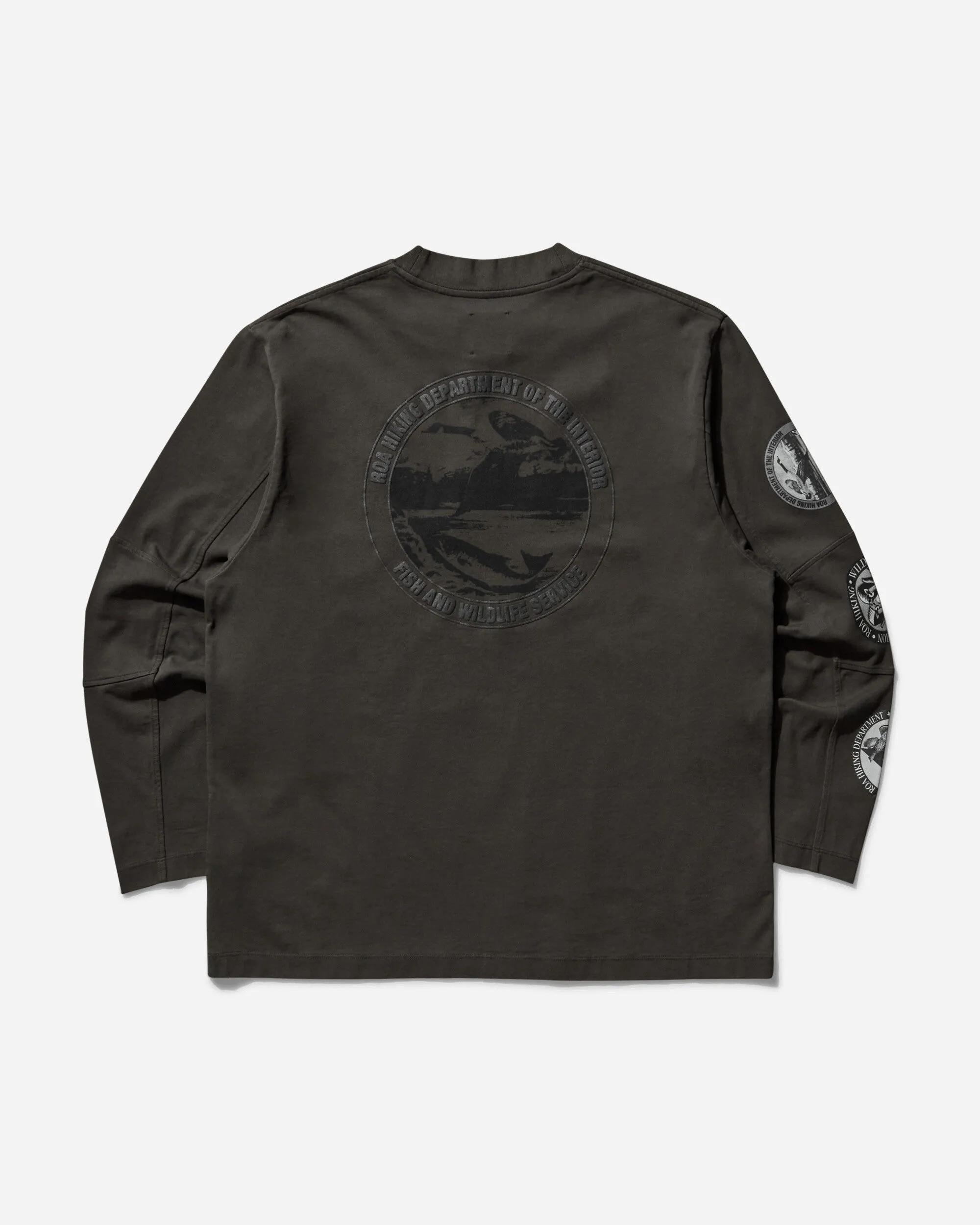 Men's Division Longsleeve T-Shirt Black Olive