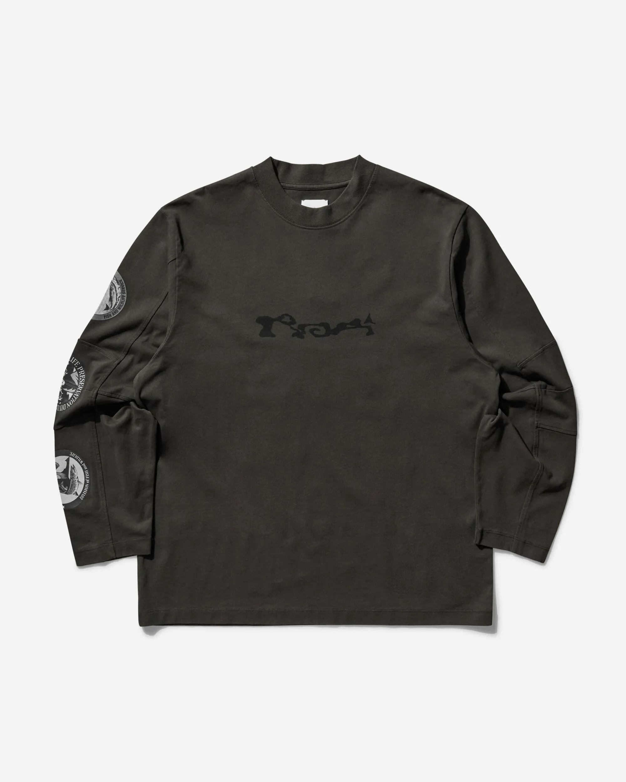Men's Division Longsleeve T-Shirt Black Olive