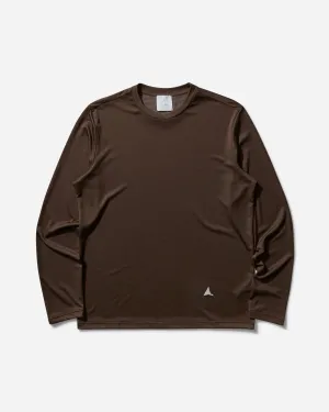 Men's Fireflies Longsleeve Base Layer Dark Brown