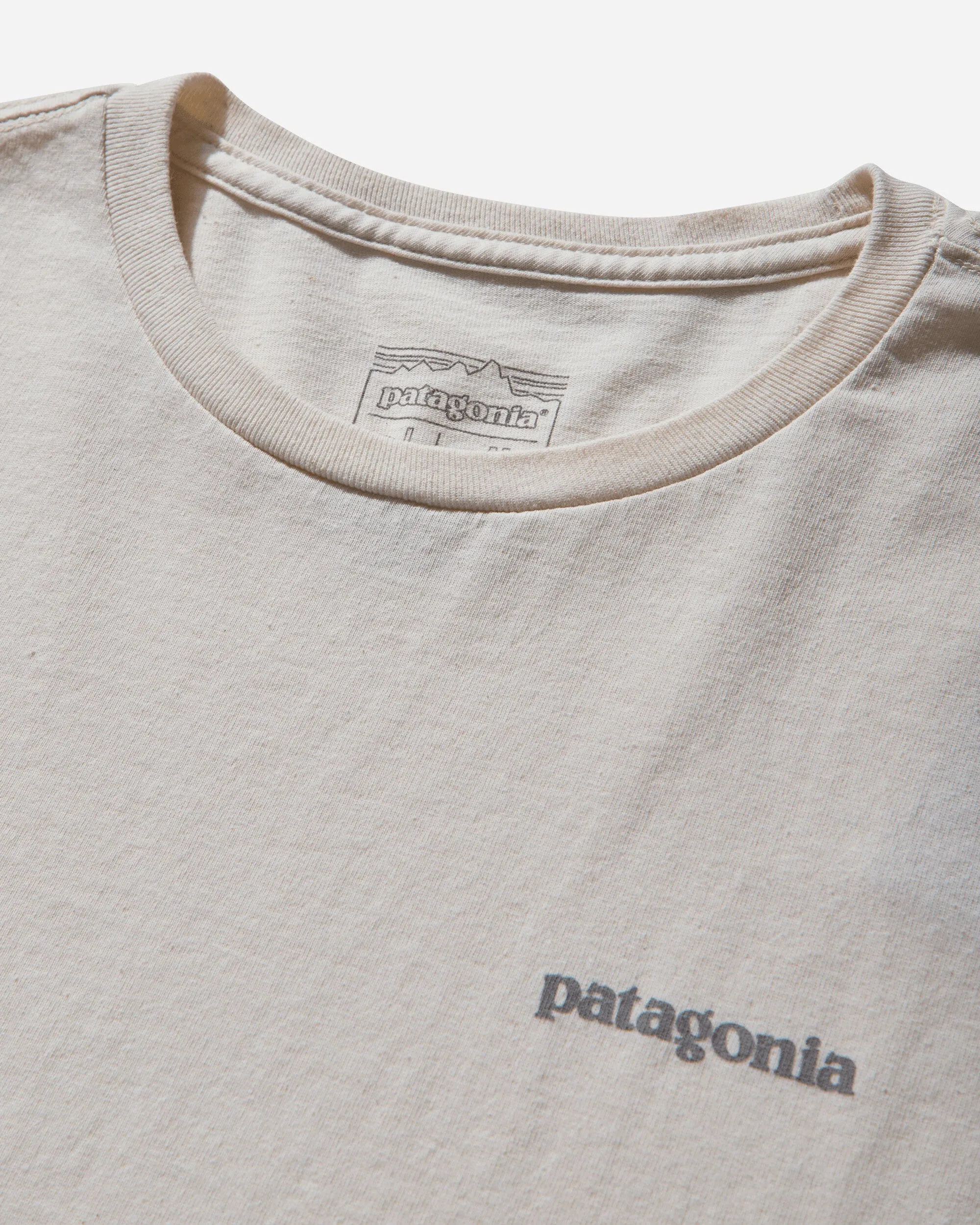 Men's Fitz Roy Icon Responsibili T-Shirt Birch White