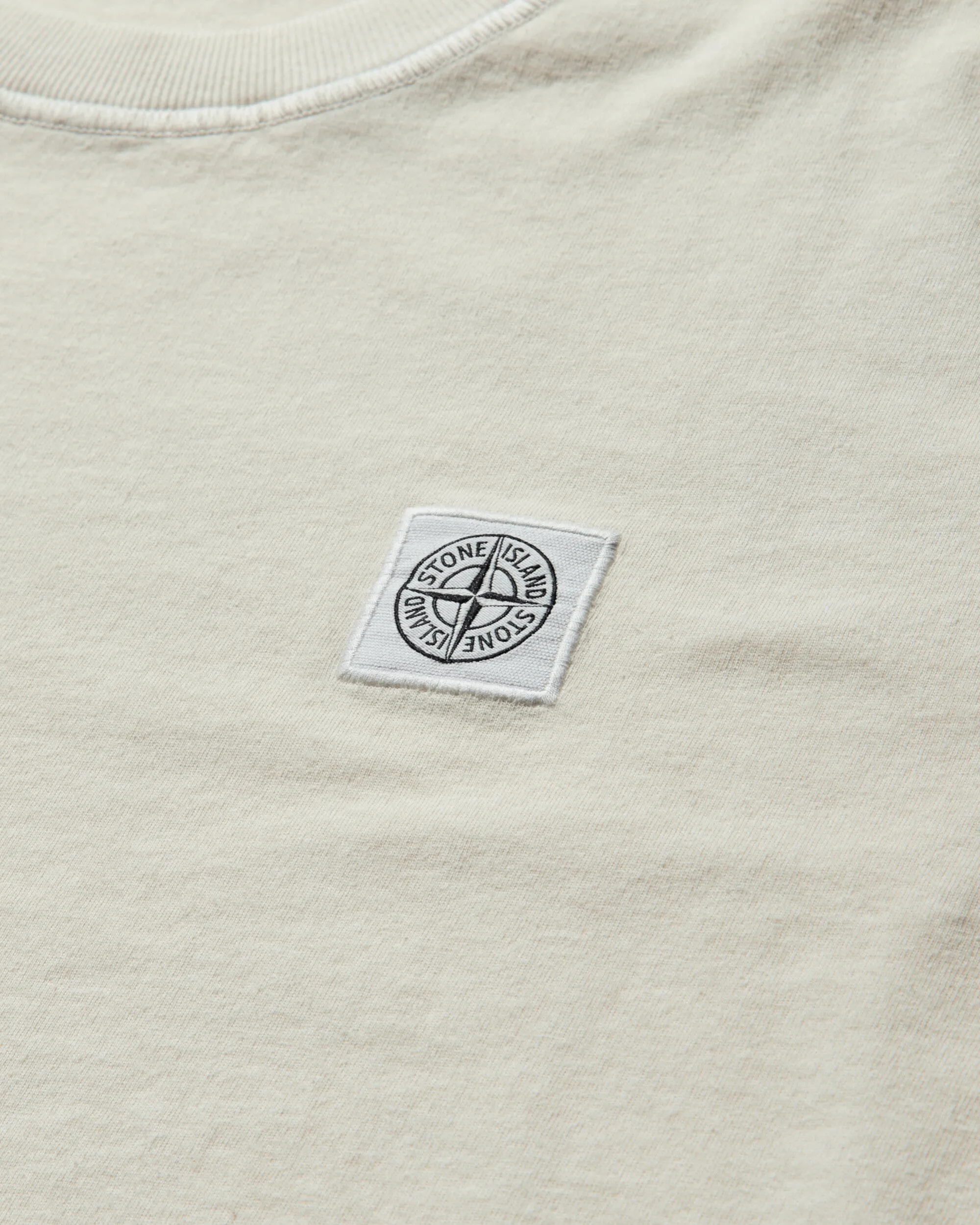 Men's Garment Dyed Logo T-Shirt Ivory