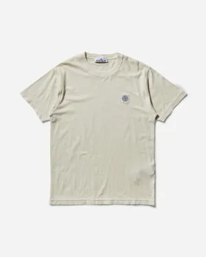 Men's Garment Dyed Logo T-Shirt Ivory