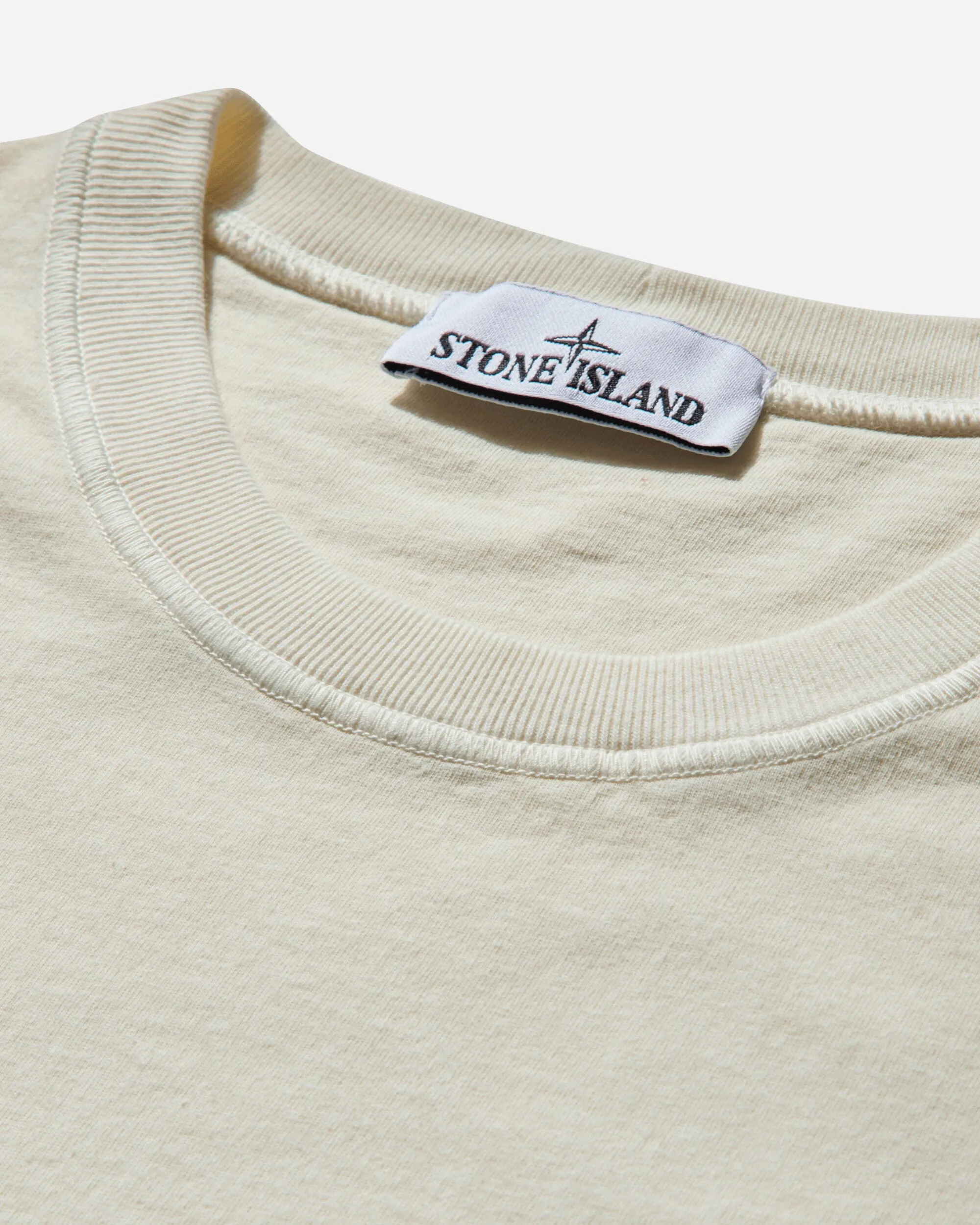Men's Garment Dyed Logo T-Shirt Ivory