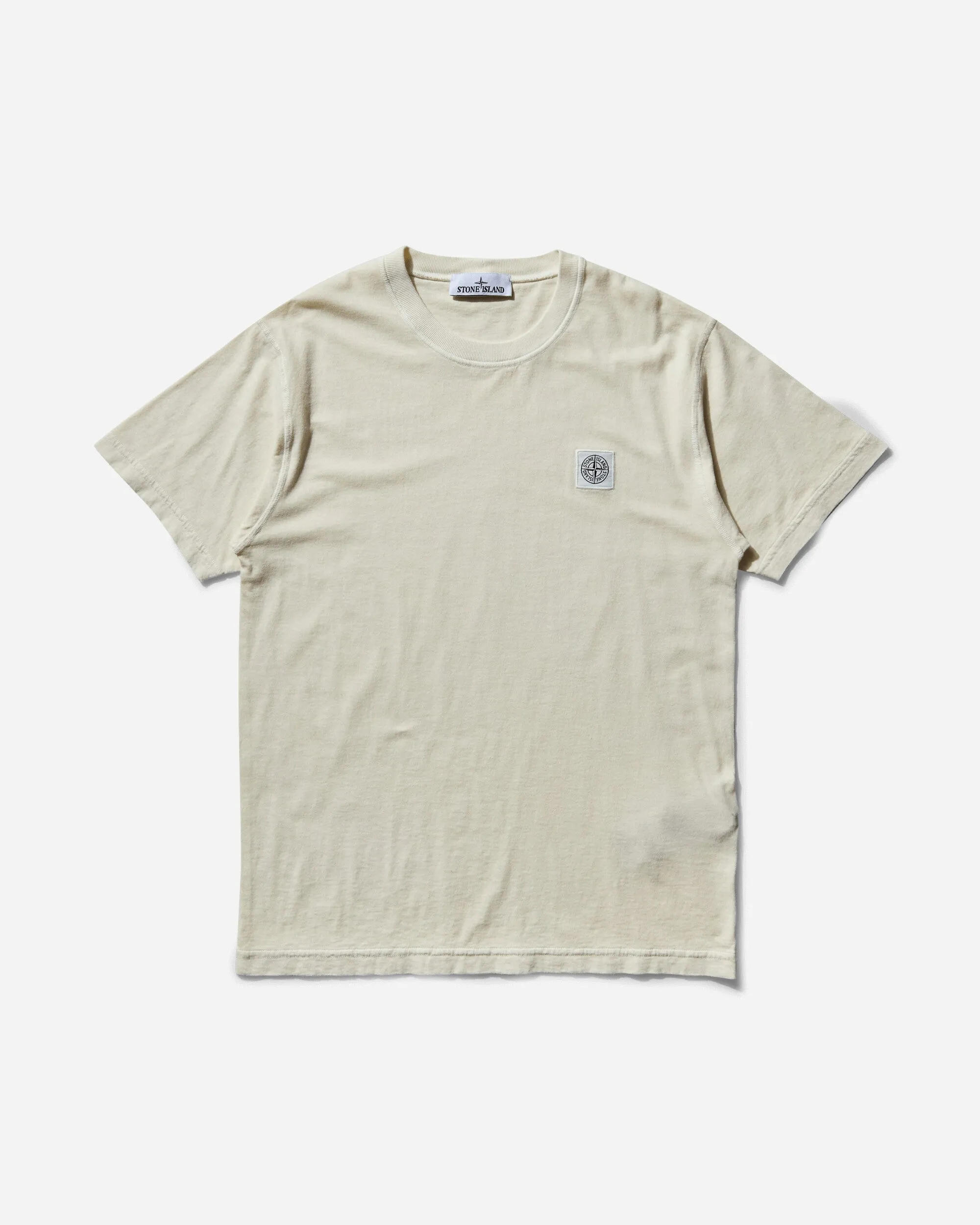 Men's Garment Dyed Logo T-Shirt Ivory