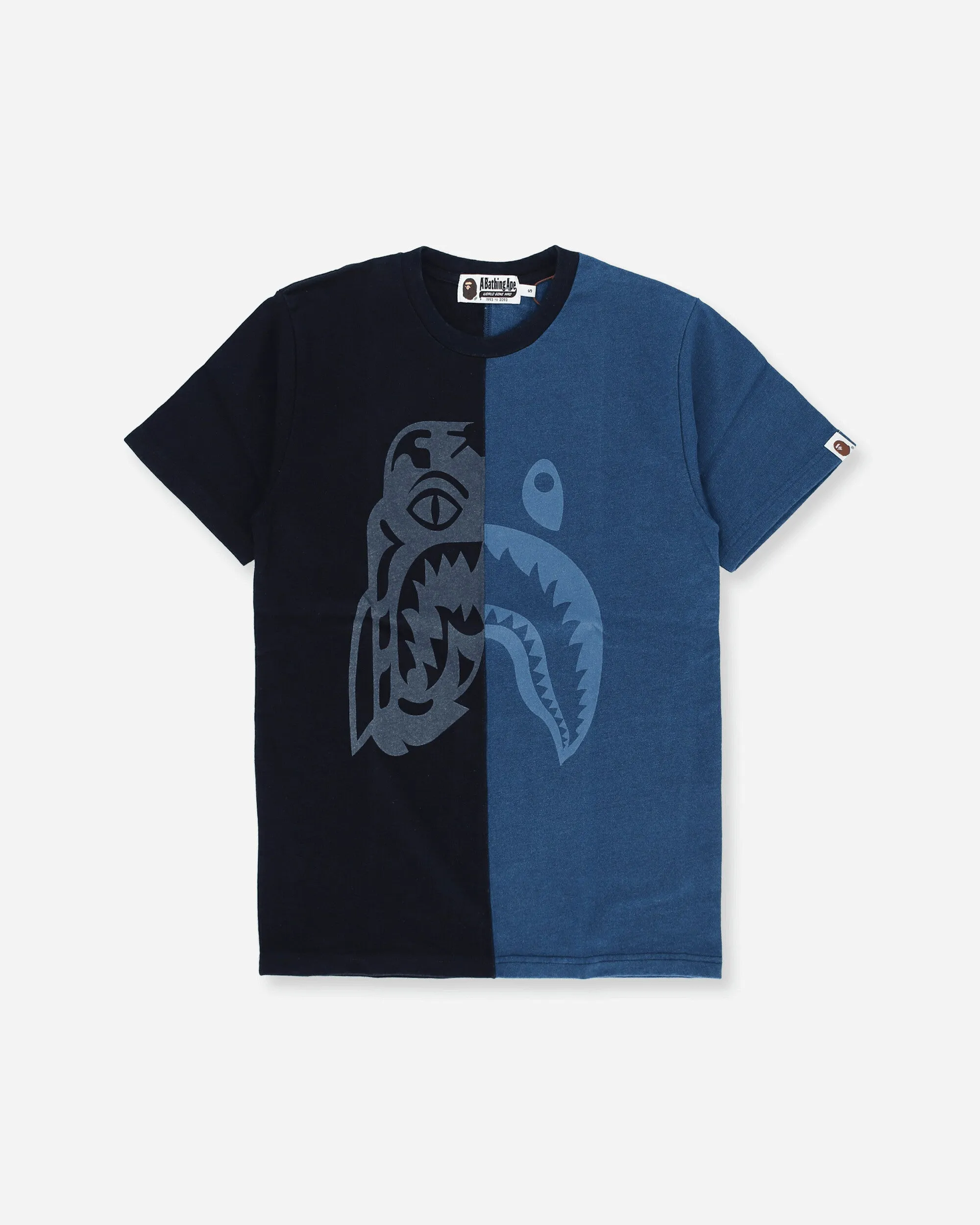 Men's Half Tiger Shark T-Shirt Indigo