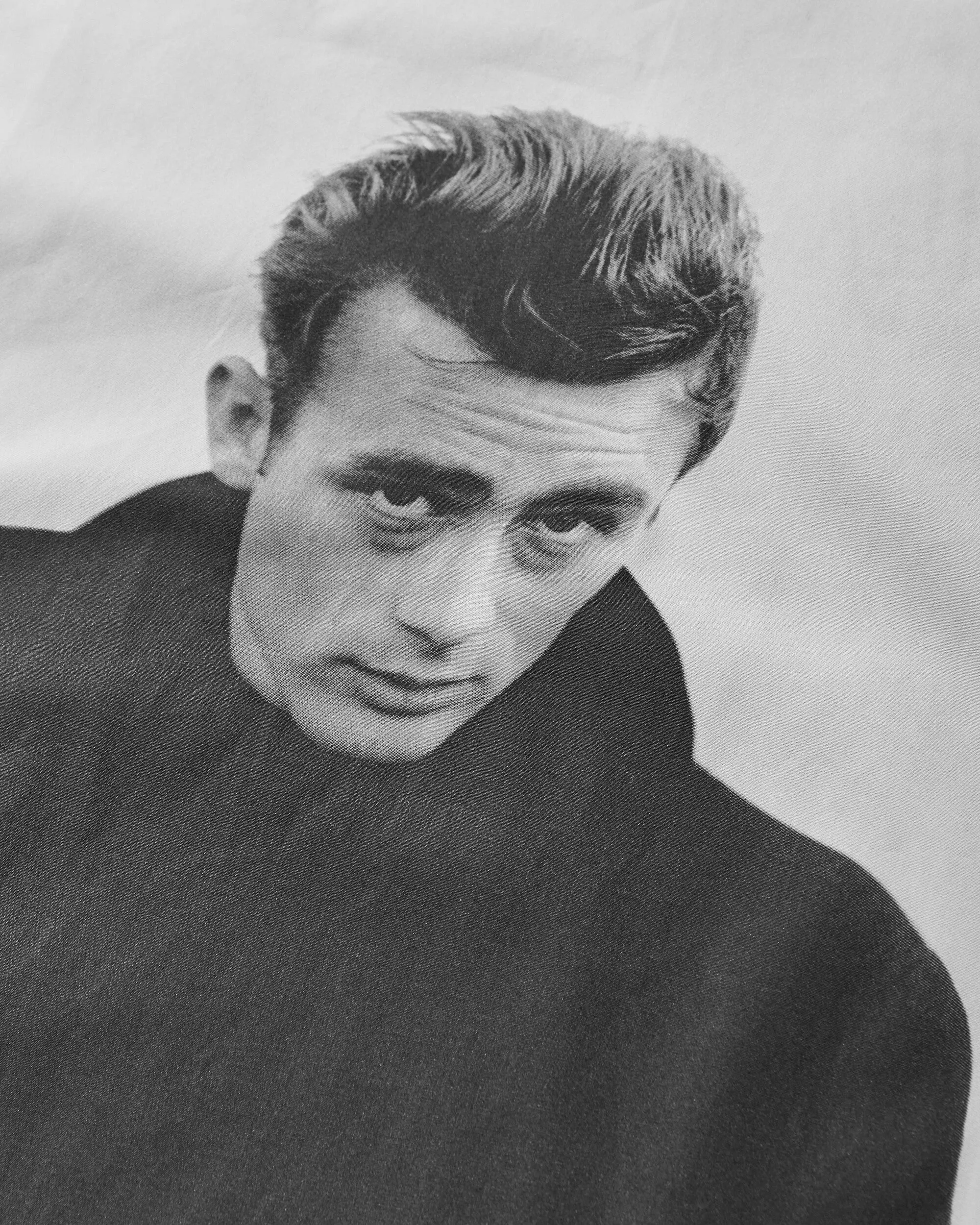 Men's James Dean Cotton Poplin T-Shirt Off White