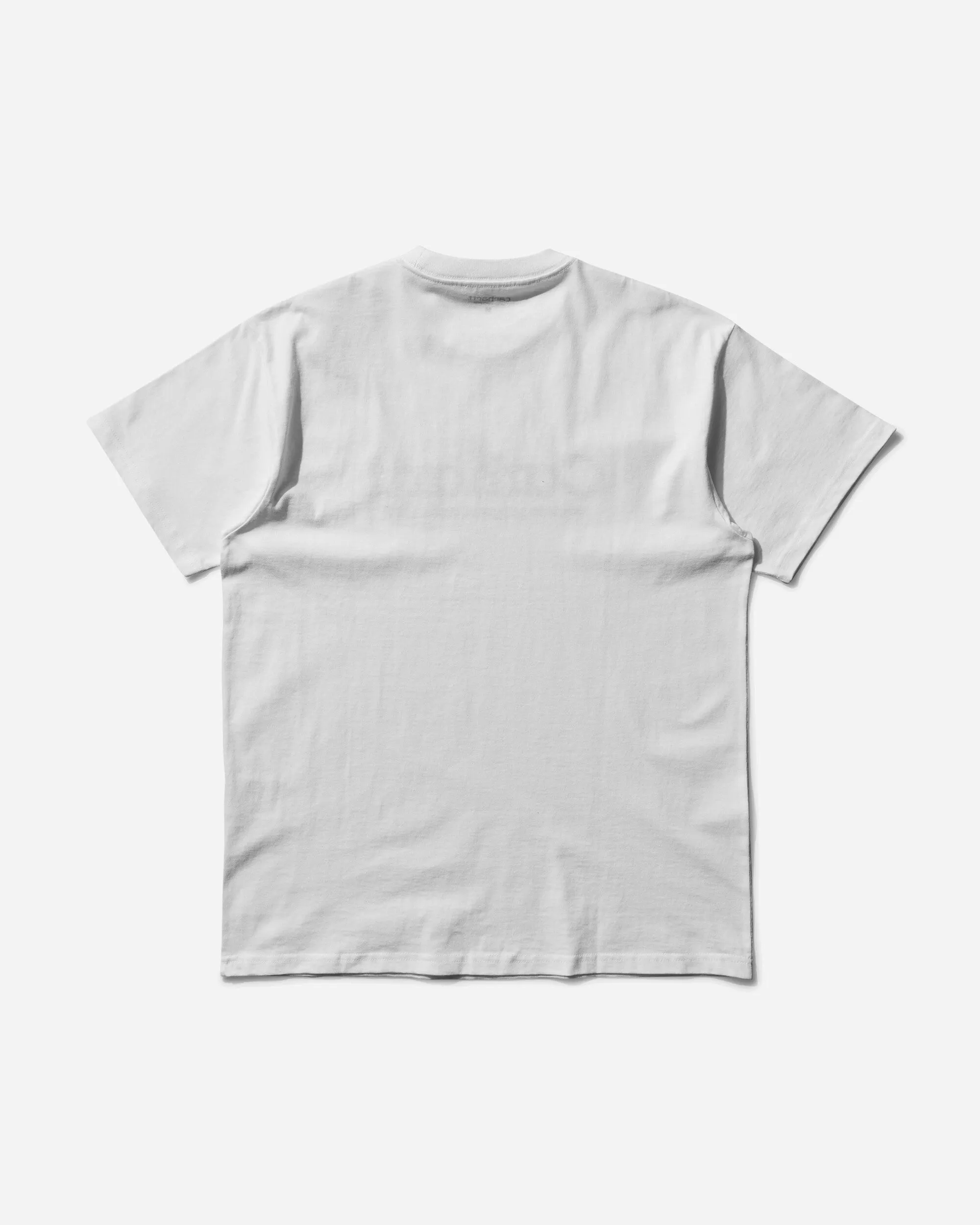 Men's Label Script T-Shirt White
