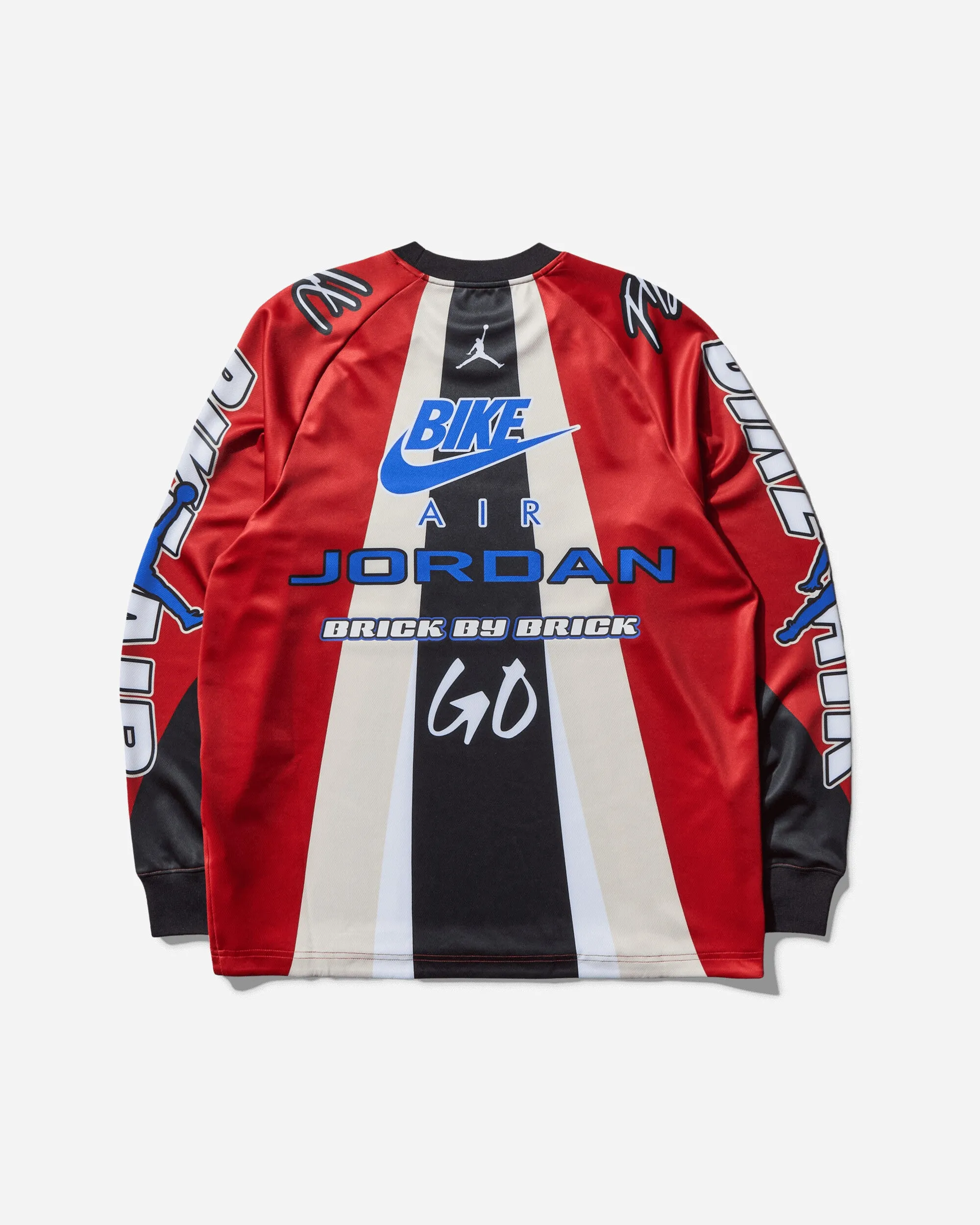 Men's Nigel Sylvester Bike Jersey Cinnabar / Black