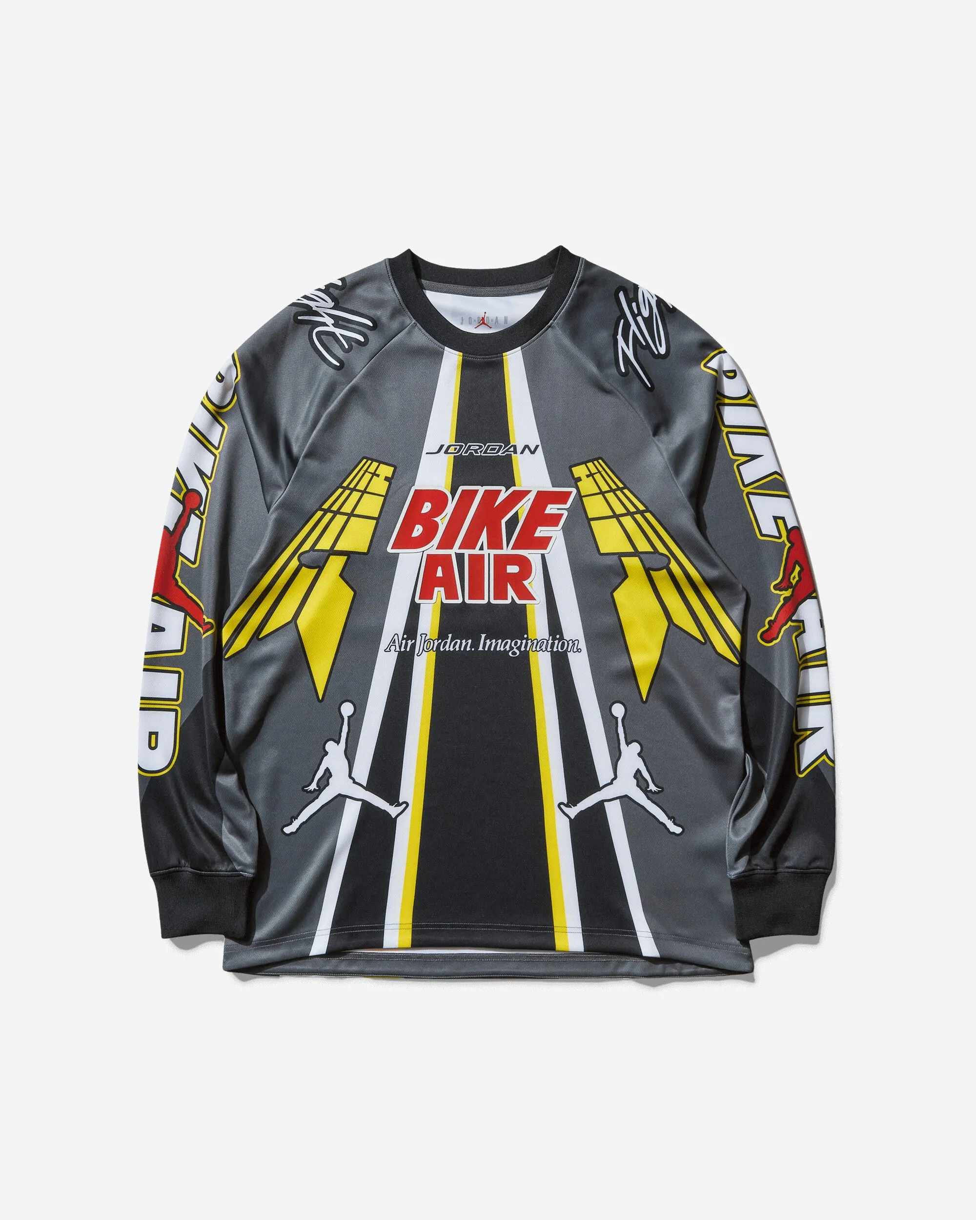 Men's Nigel Sylvester Bike Jersey Iron Grey / Black