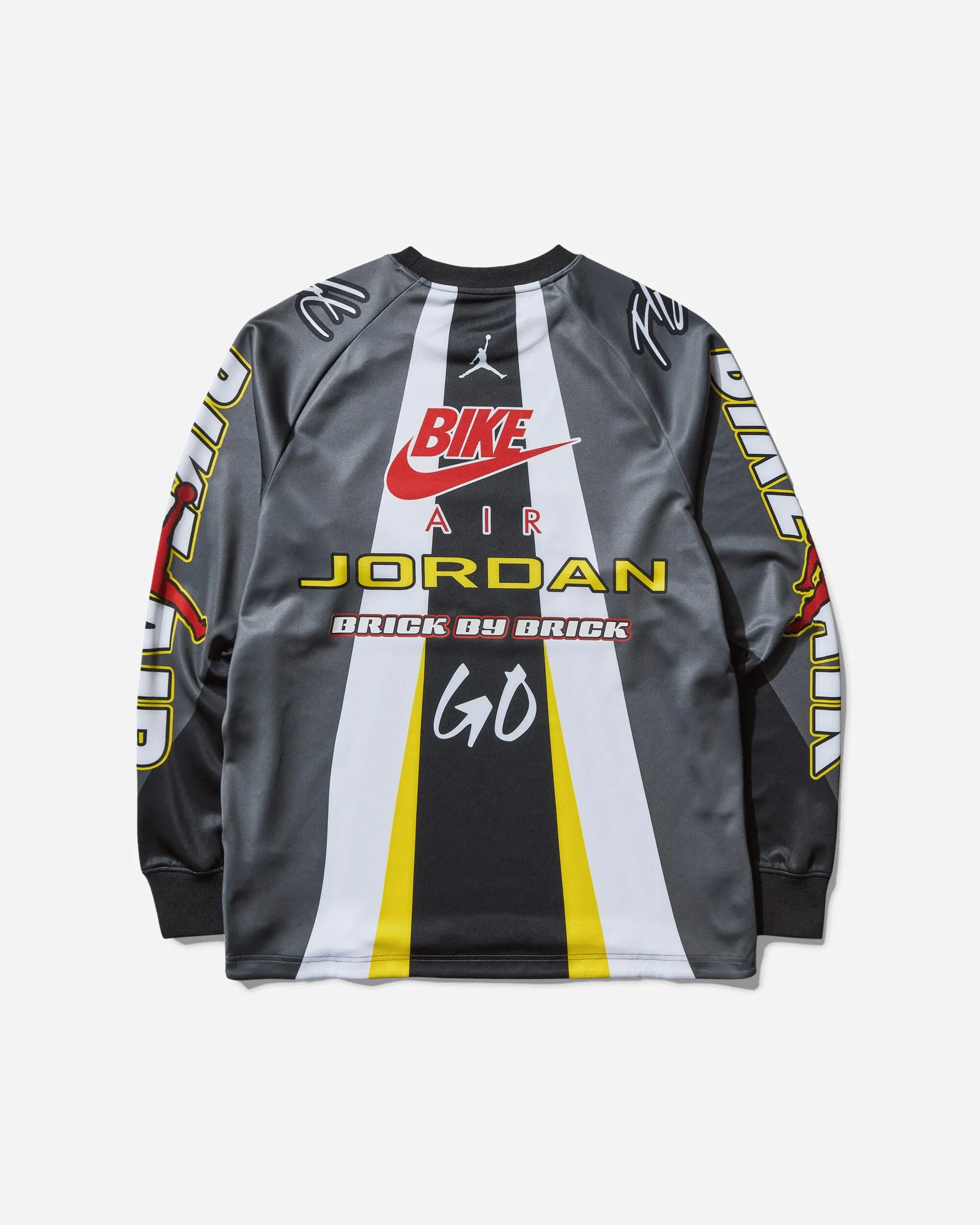 Men's Nigel Sylvester Bike Jersey Iron Grey / Black