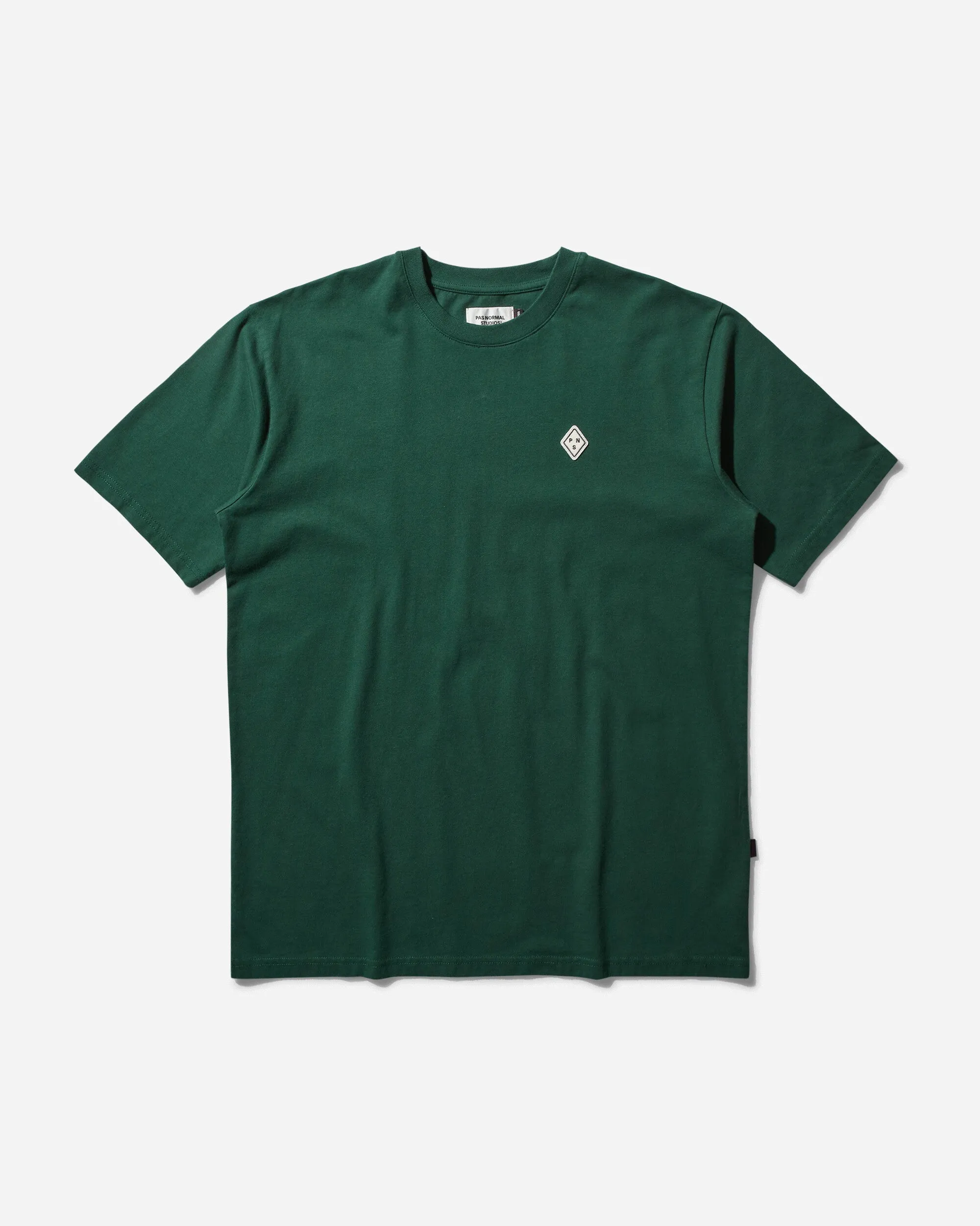 Men's Off-Race Patch T-Shirt Pine Green
