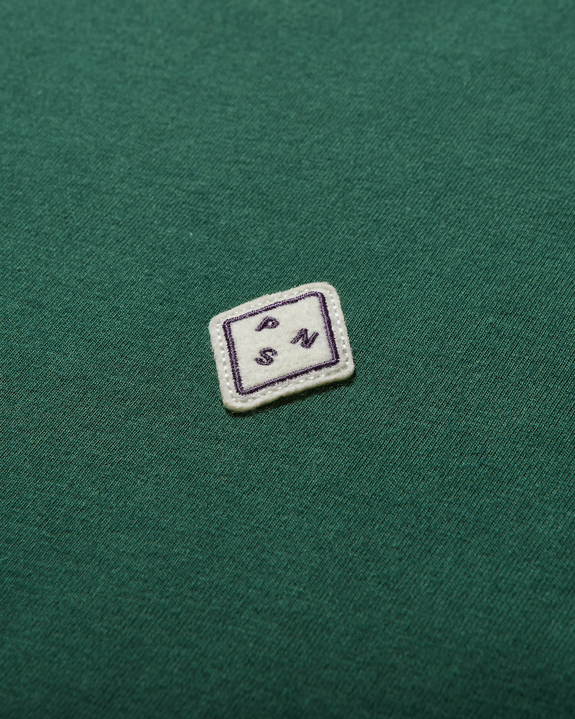 Men's Off-Race Patch T-Shirt Pine Green