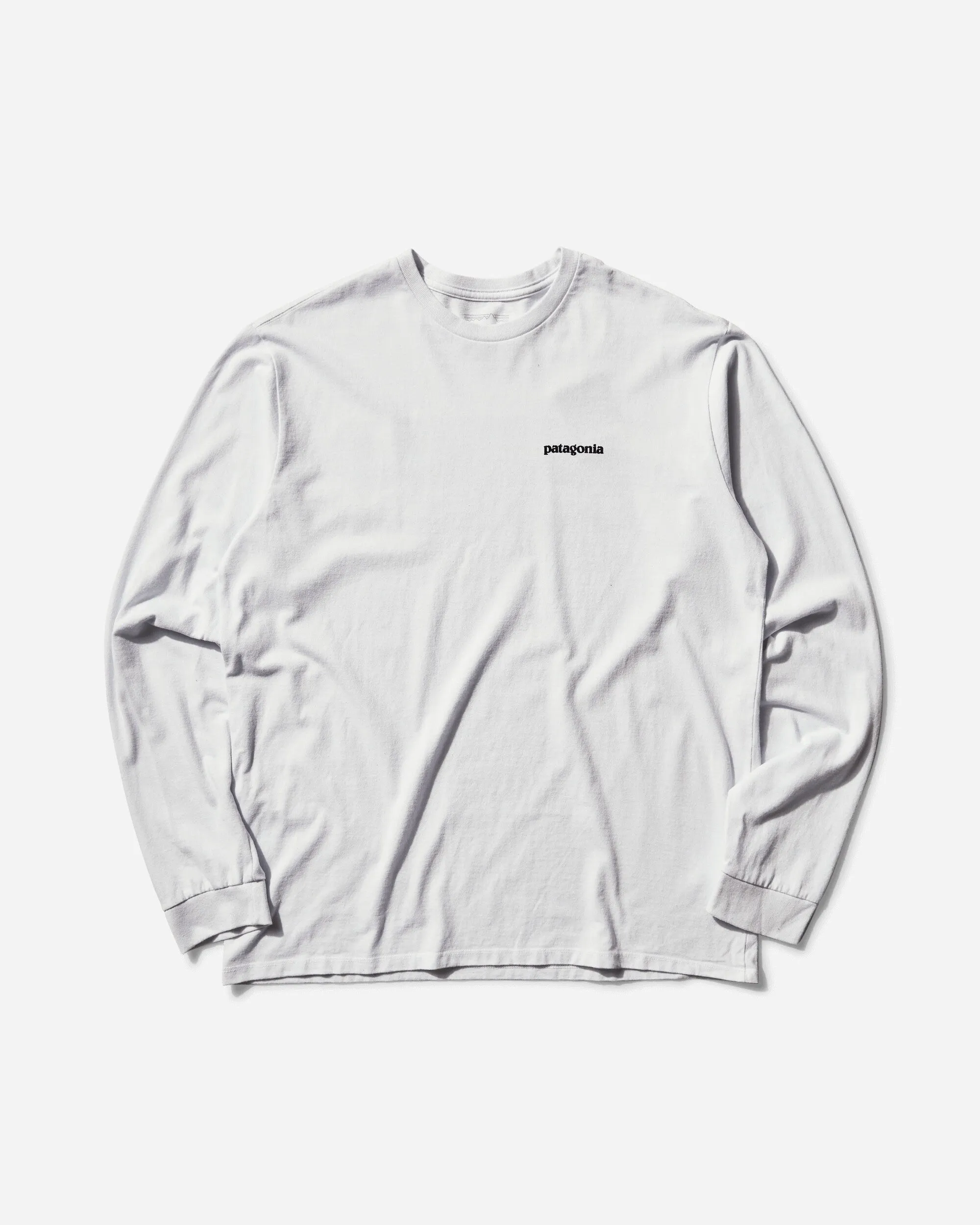 Men's P-6 Logo Responsibili Longsleeve T-Shirt White