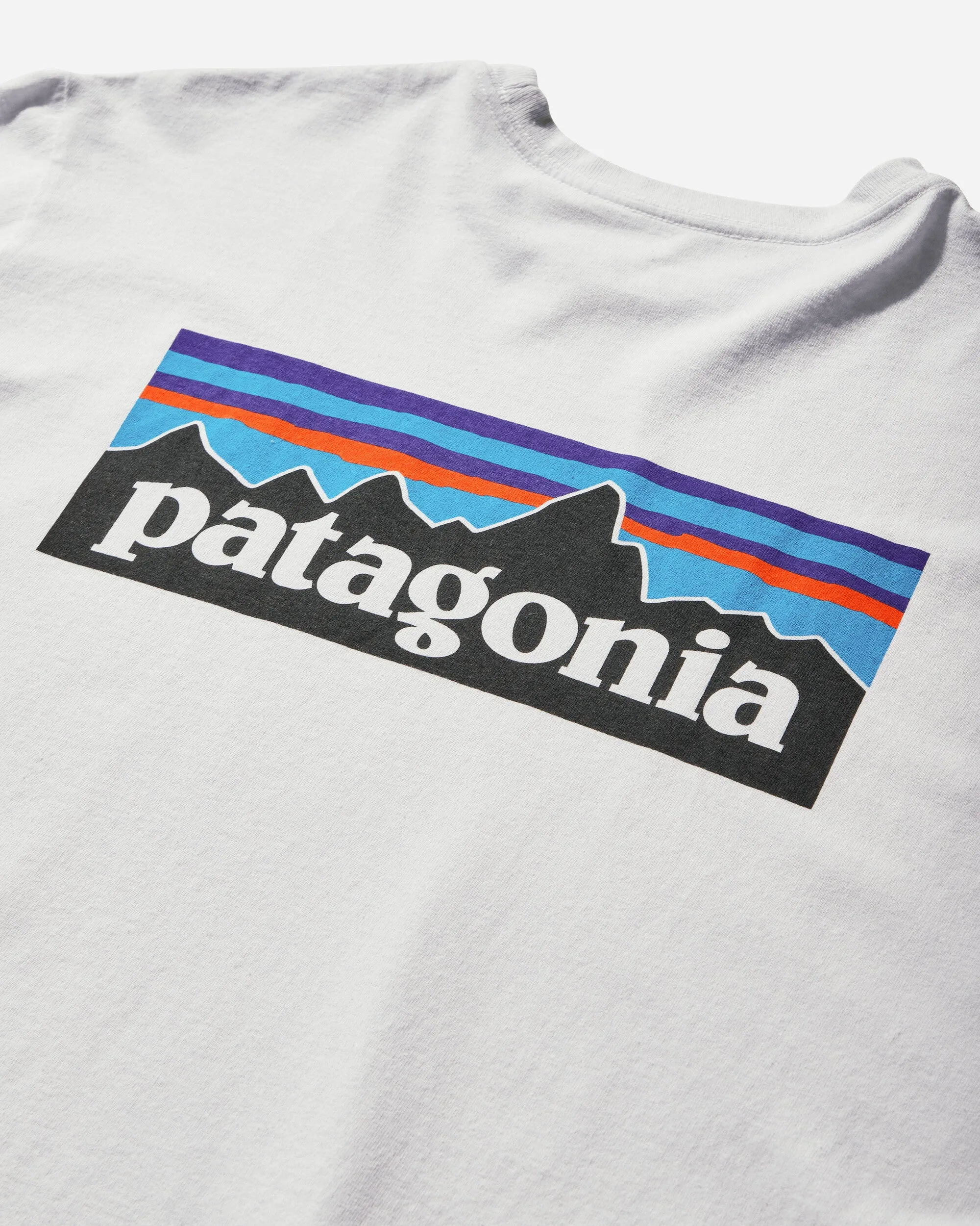 Men's P-6 Logo Responsibili Longsleeve T-Shirt White