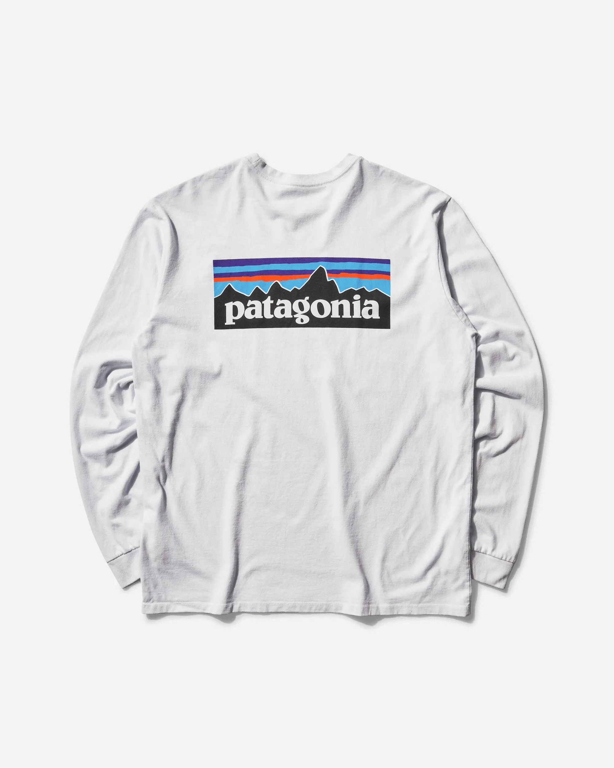 Men's P-6 Logo Responsibili Longsleeve T-Shirt White