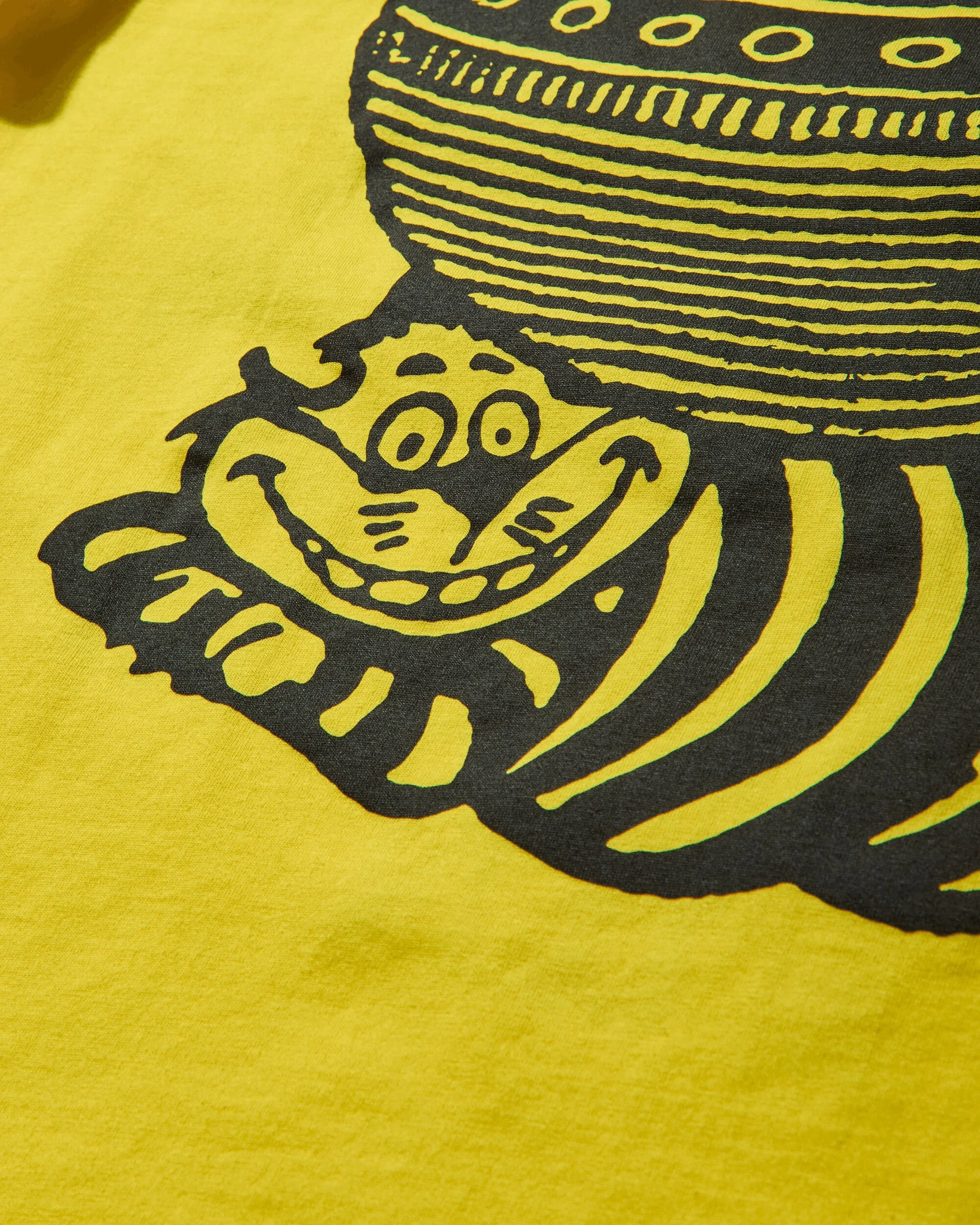Men's Phantasia Sciencia Longsleeve T-Shirt Yellow