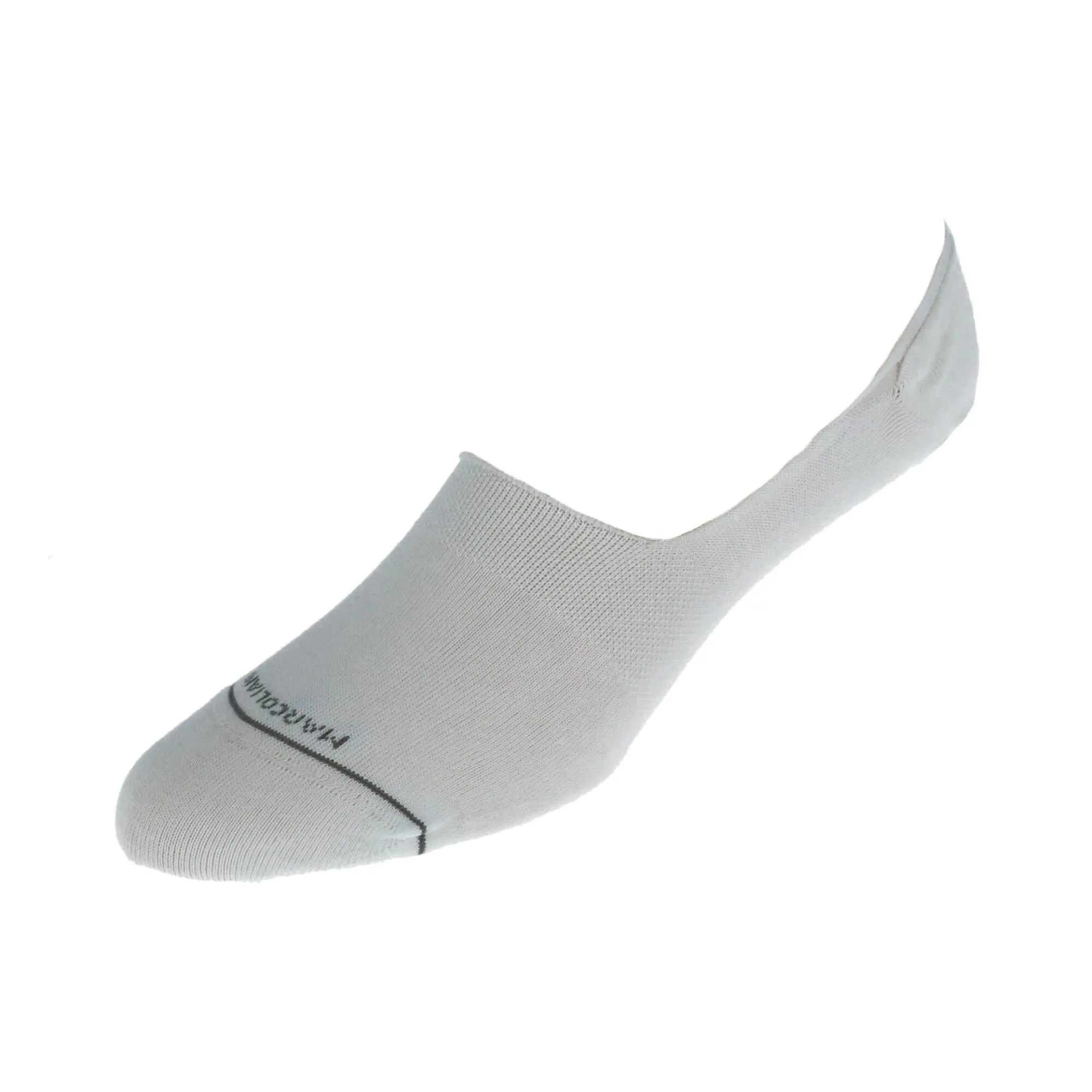 Men's Pima Cotton Solid Invisible Touch Sock Liners