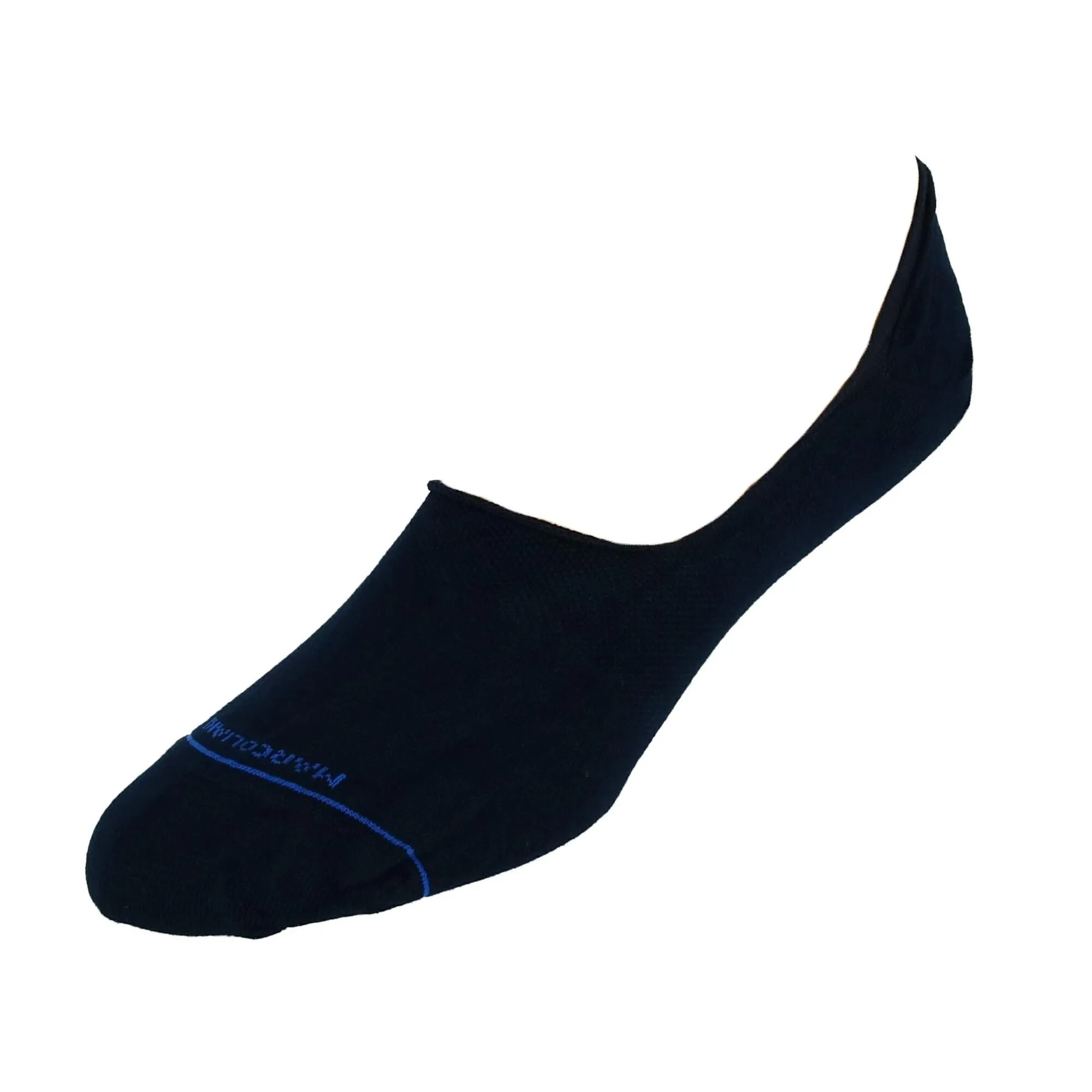 Men's Pima Cotton Solid Invisible Touch Sock Liners