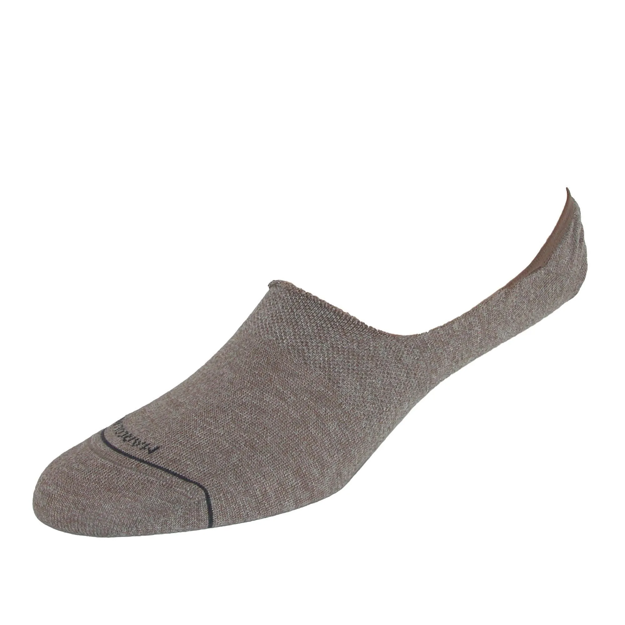 Men's Pima Cotton Solid Invisible Touch Sock Liners
