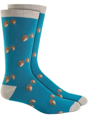 Mens Printed Long Crew Socks