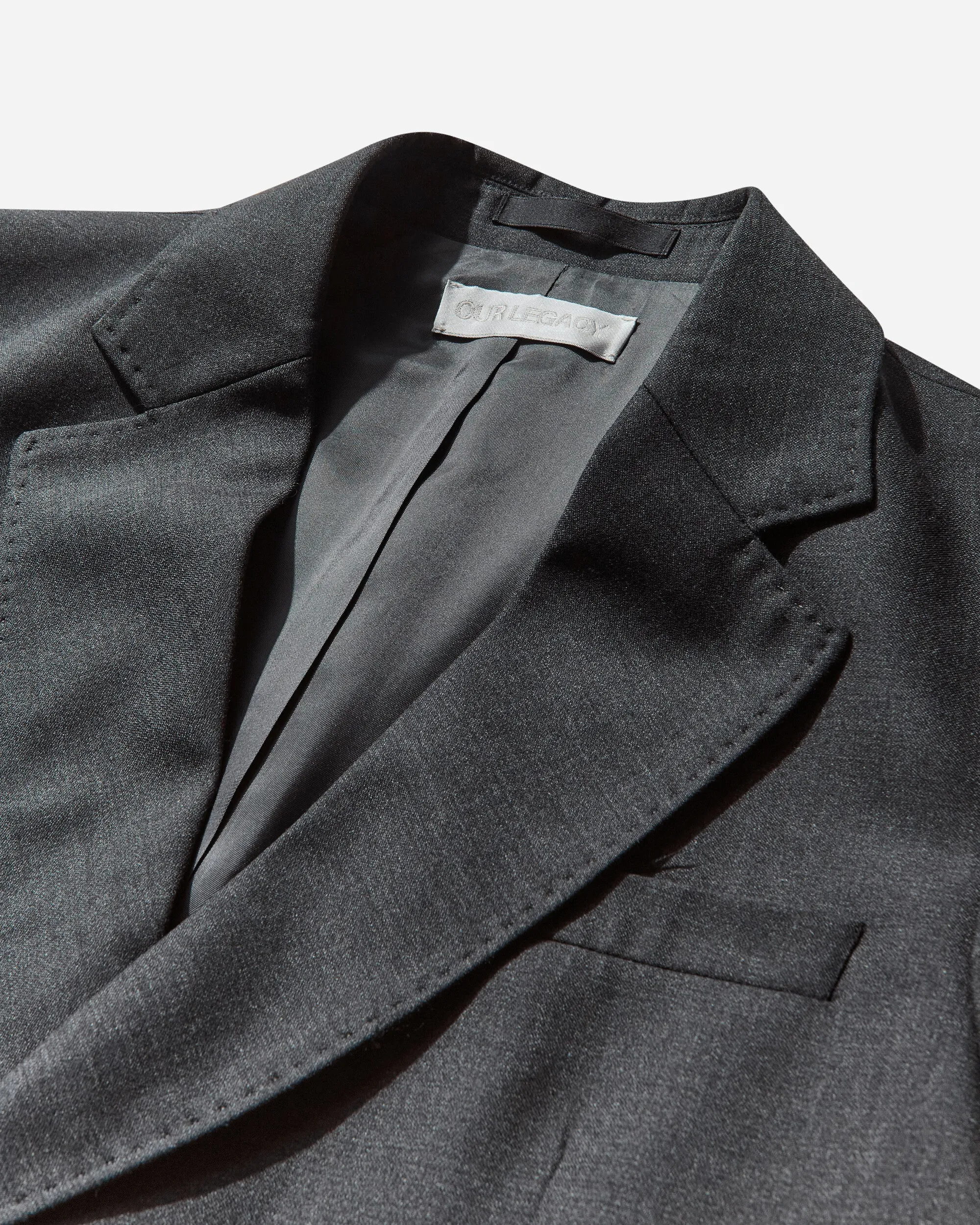 Men's Robe Overcoat Charcoal