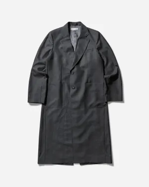 Men's Robe Overcoat Charcoal