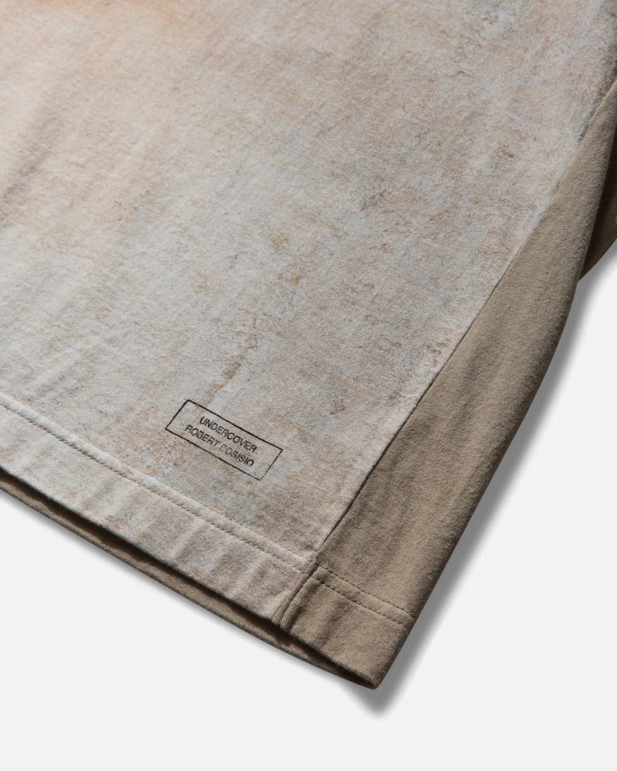 Men's Robert Bosisio Oversized T-Shirt Grey Beige