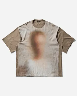 Men's Robert Bosisio Oversized T-Shirt Grey Beige