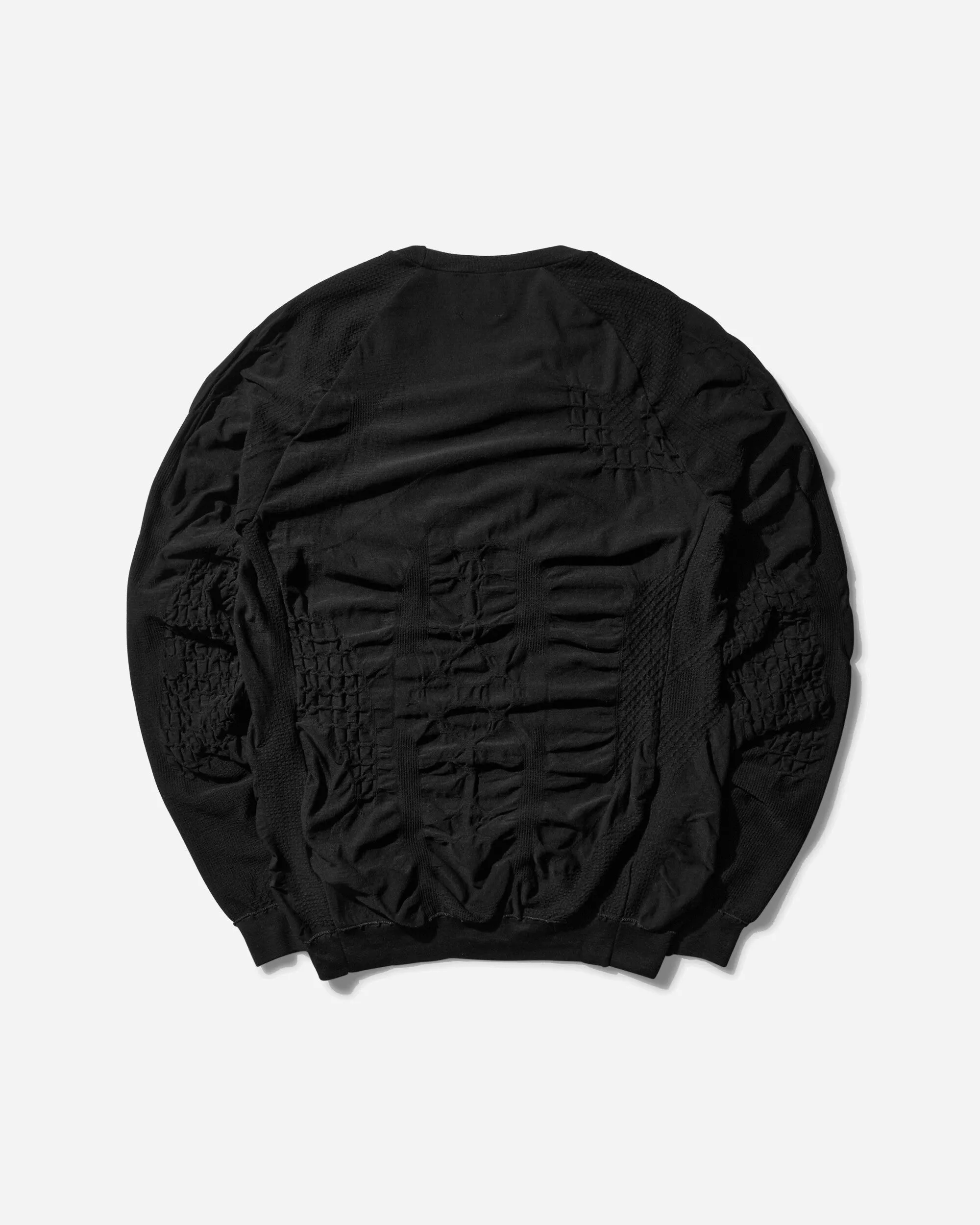 Men's Round Neck 2.0 3D Seamless Sweater Black
