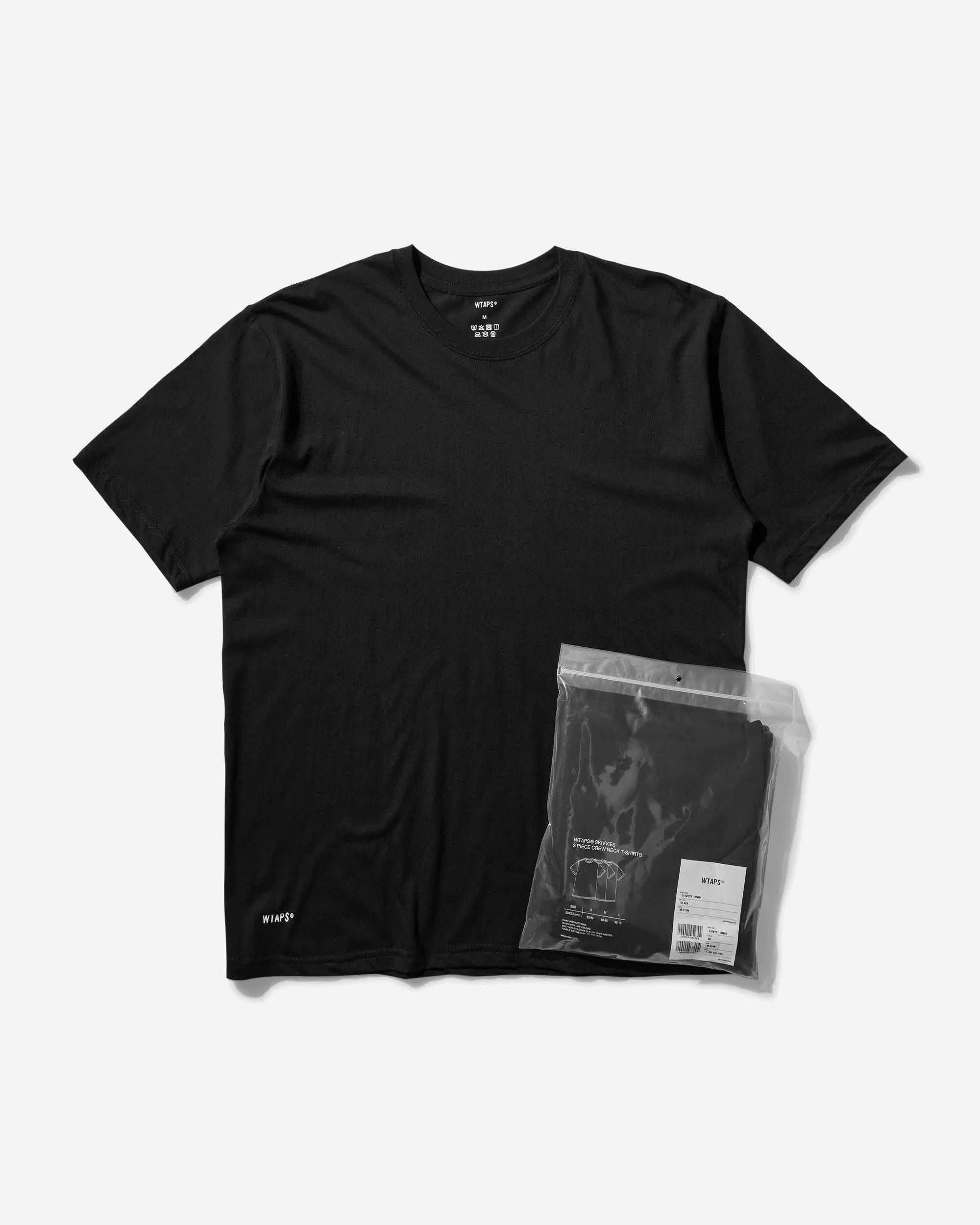 Men's Skivvies 3-Pack T-Shirt Black