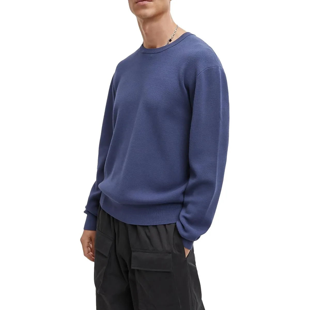 Mens Solid Rayon Sweatshirt