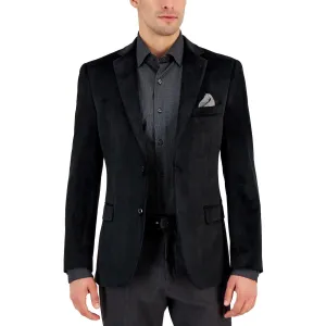 Mens Solid Velvet Sportcoat