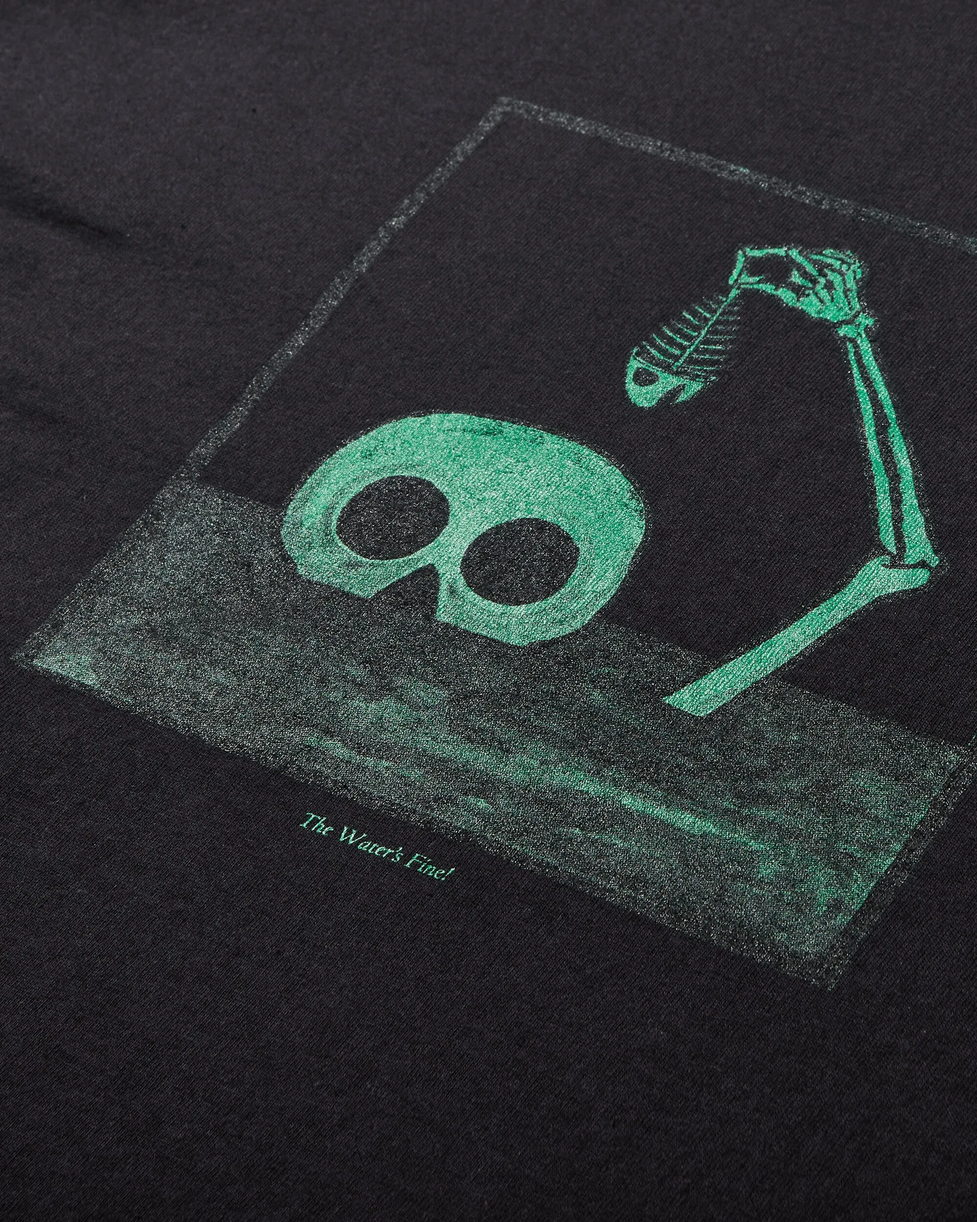 Men's The Water's Fine T-Shirt Black
