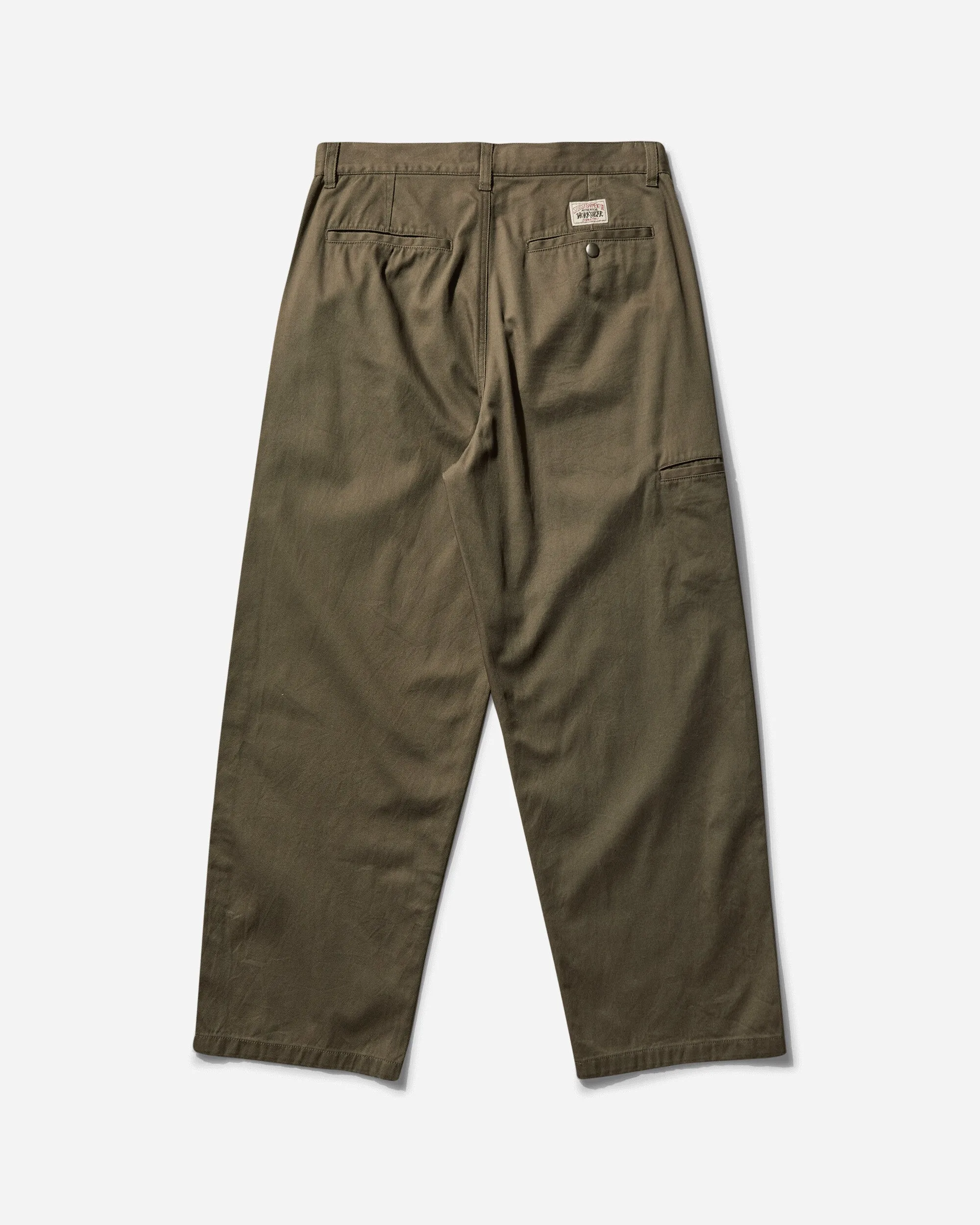 Men's Workgear Twill Trousers Surplus Green