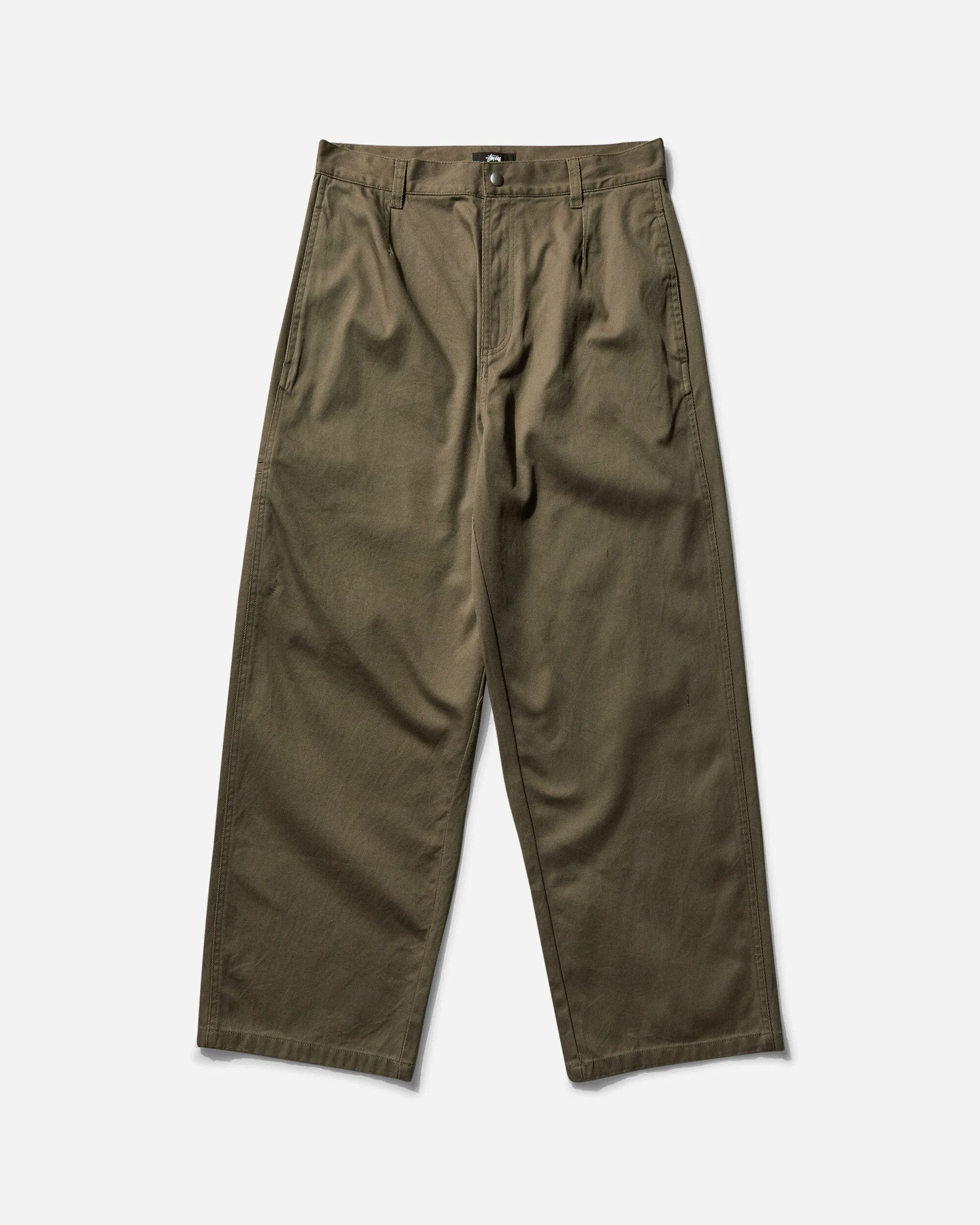 Men's Workgear Twill Trousers Surplus Green